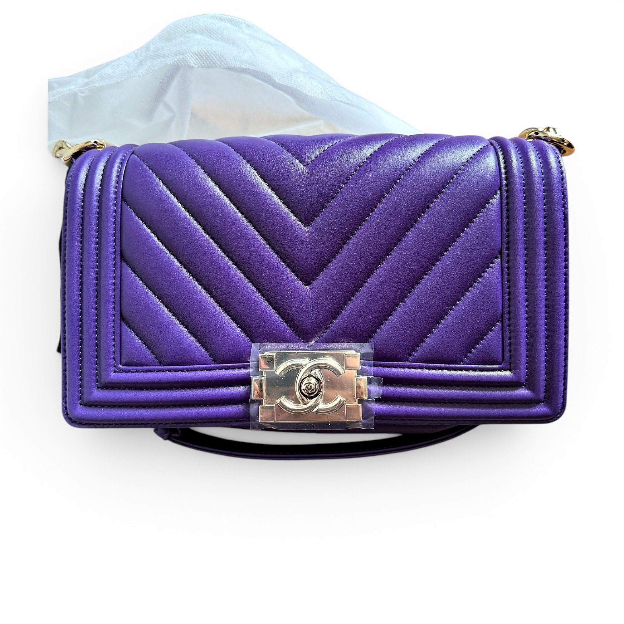 Boy leather handbag