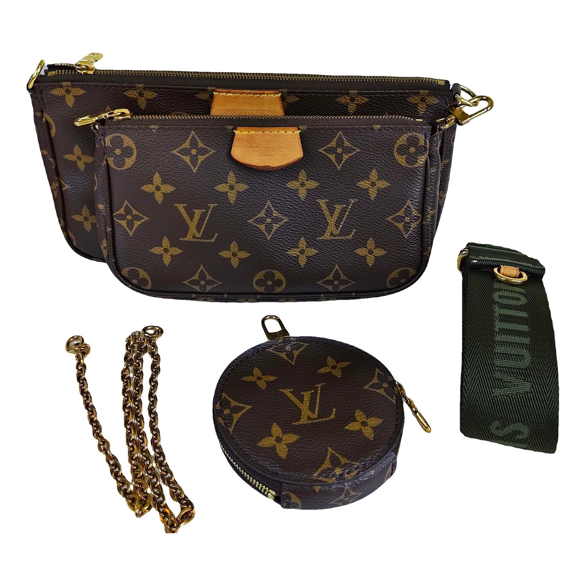 Multi Pochette Accessoires leather handbag