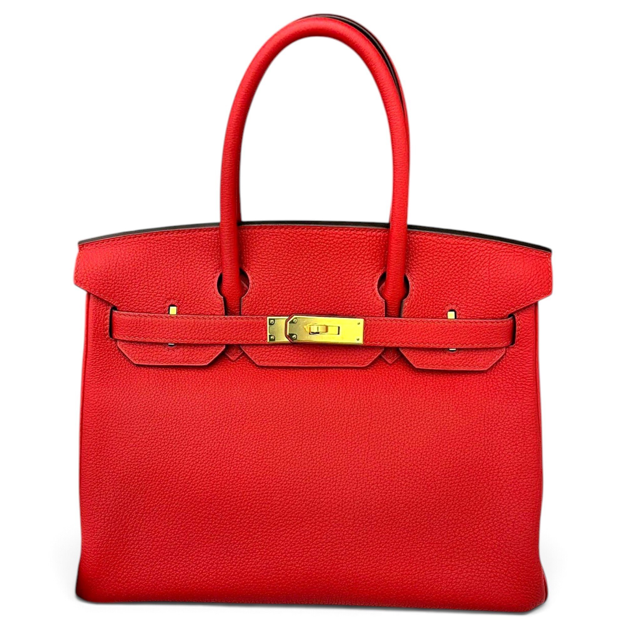 Birkin 30 leather handbag