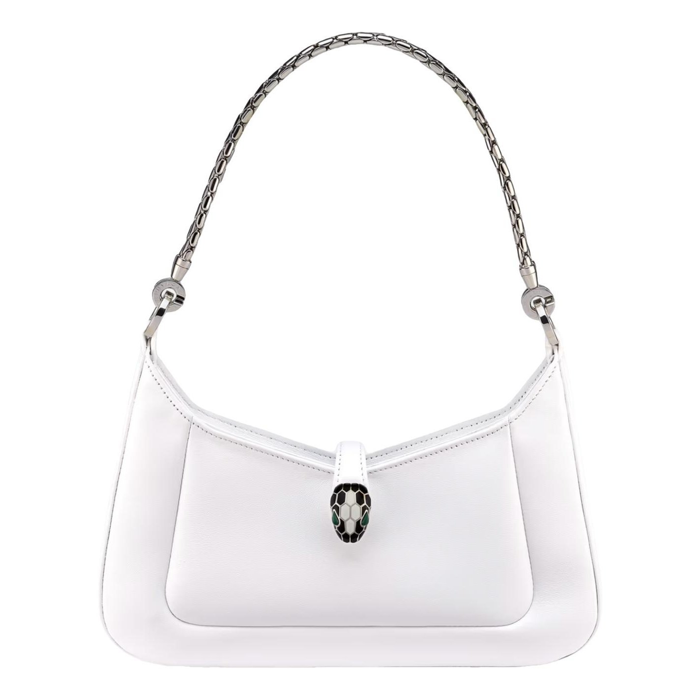 Serpenti leather handbag