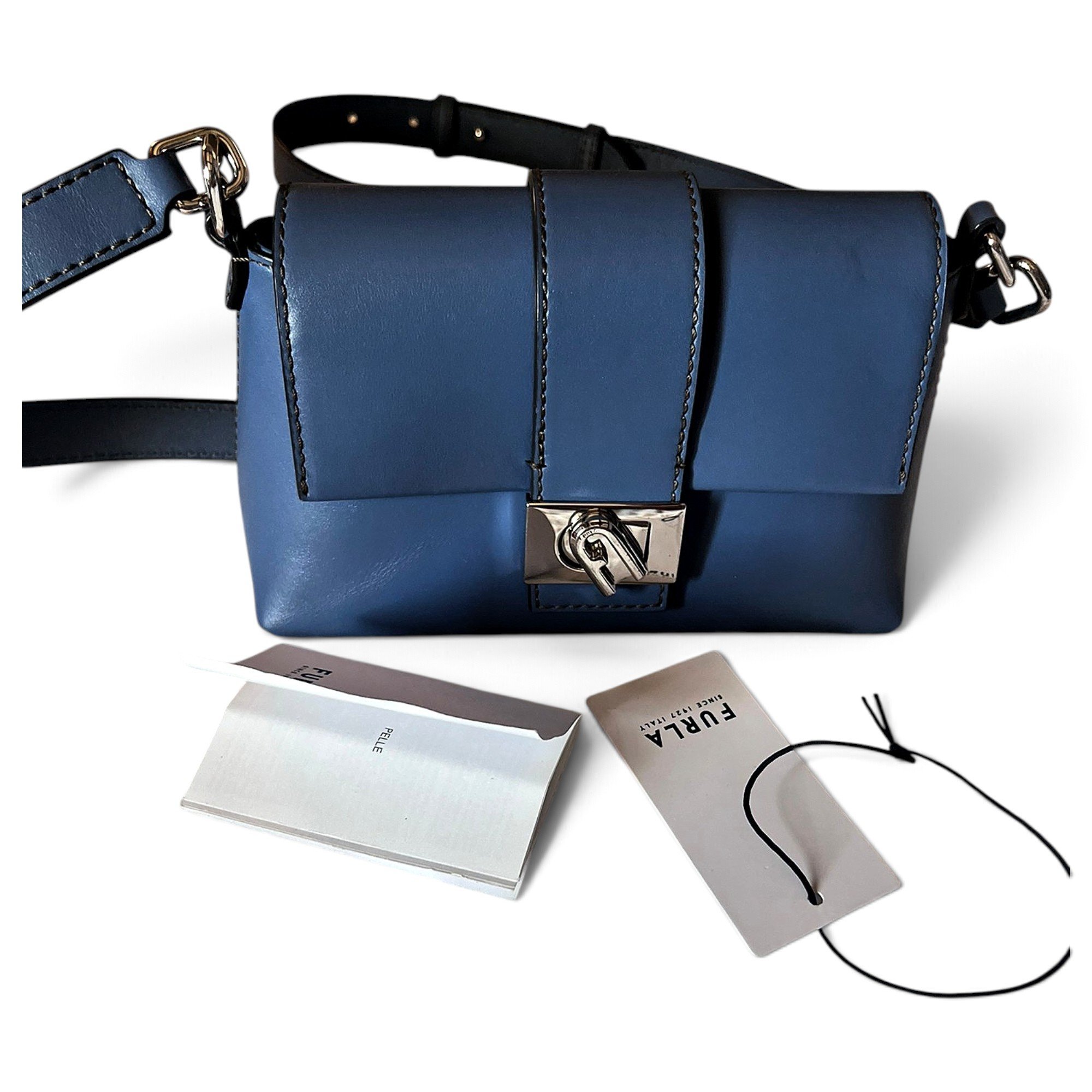 Leather crossbody bag