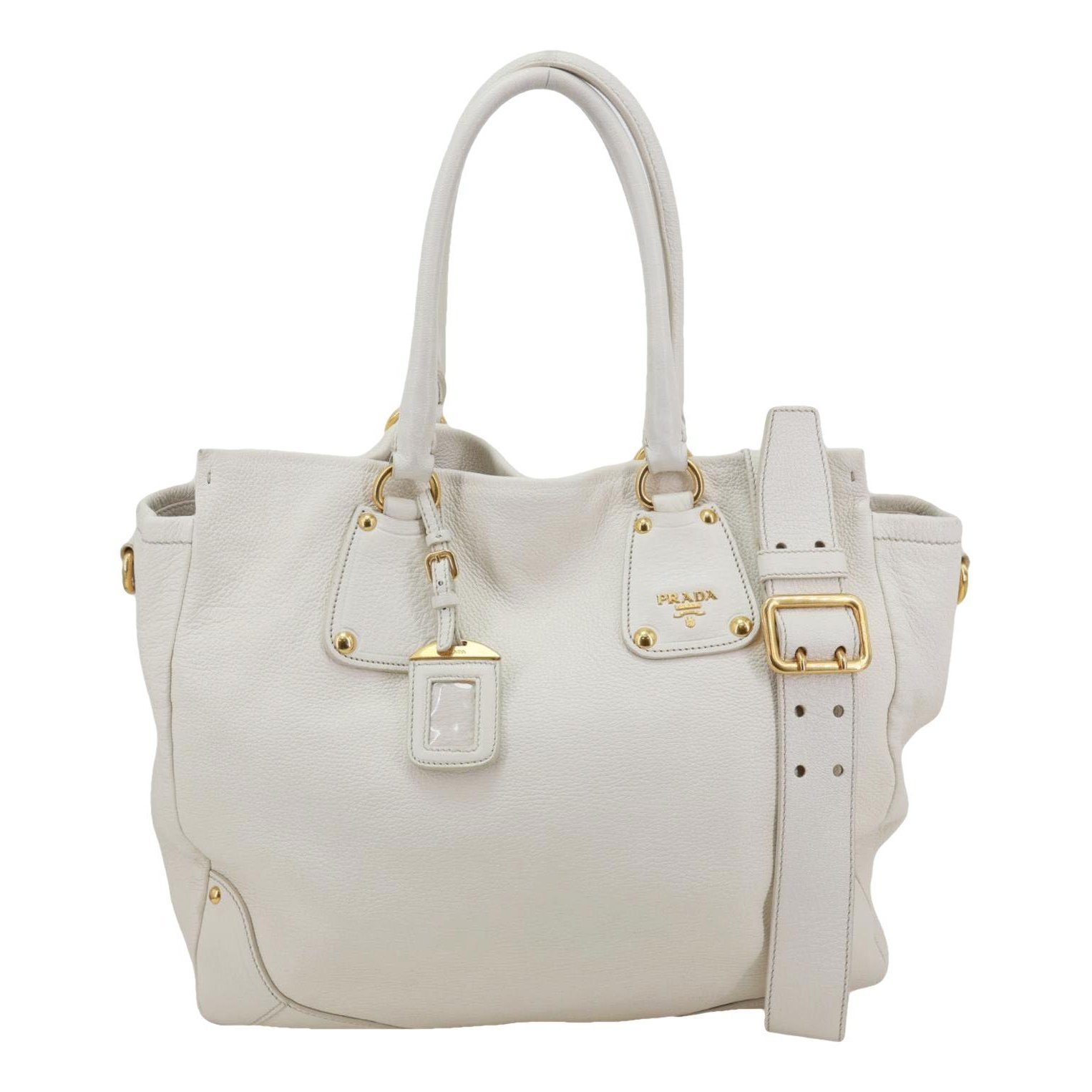 Leather tote