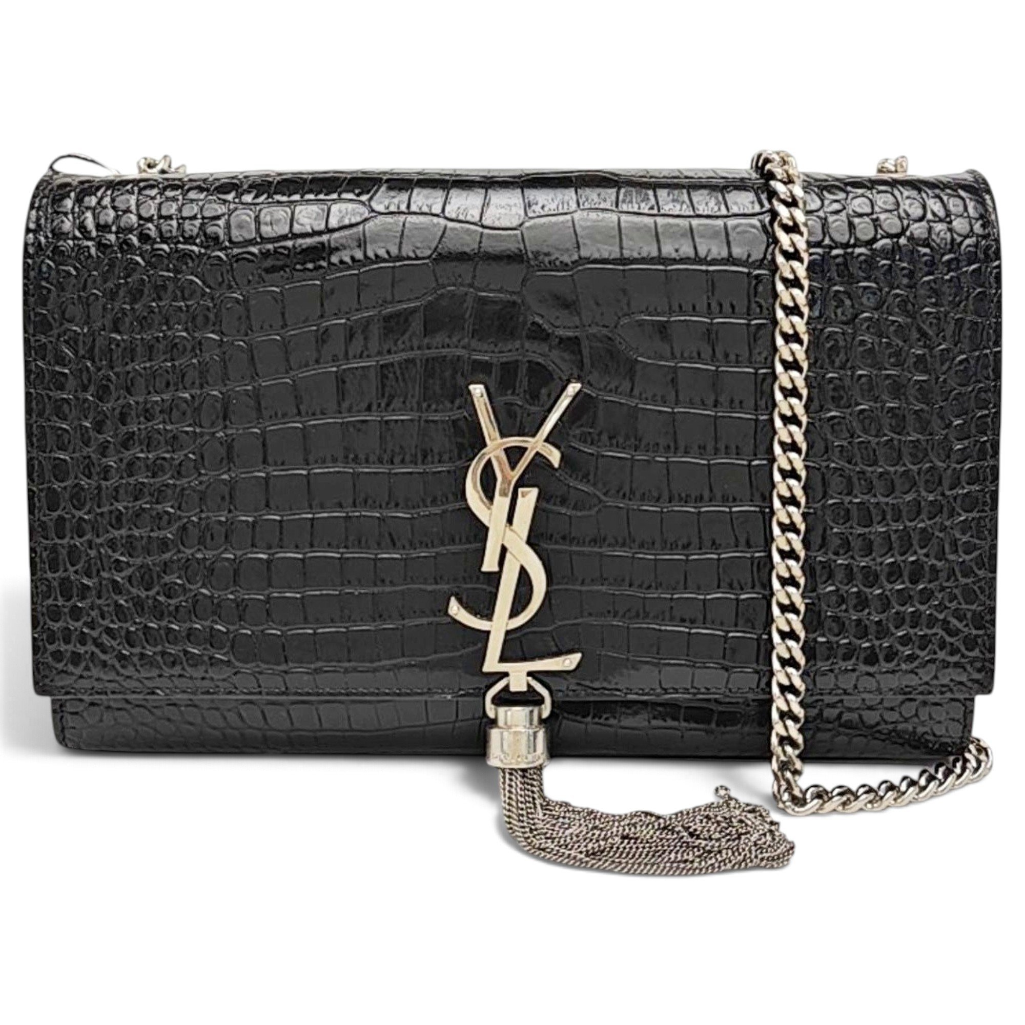 Saint Laurent Kate monogramme leather handbag