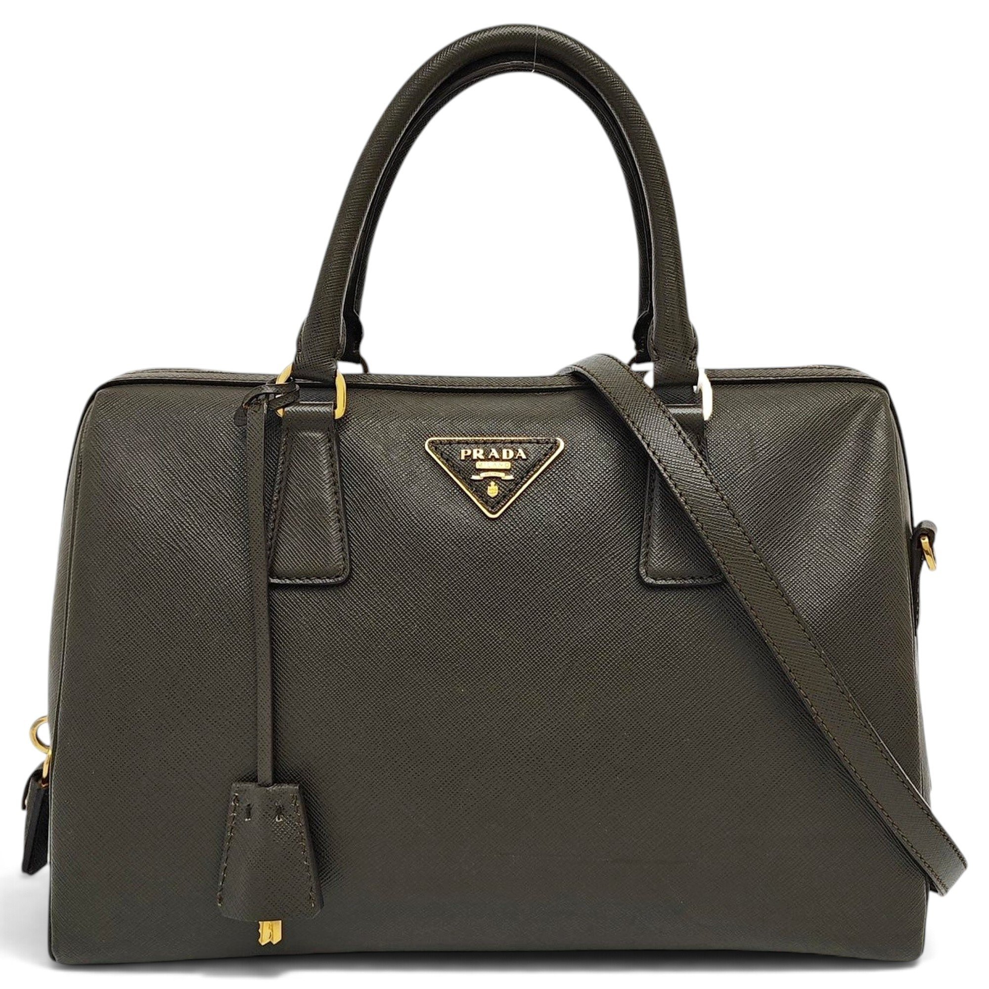 Leather handbag