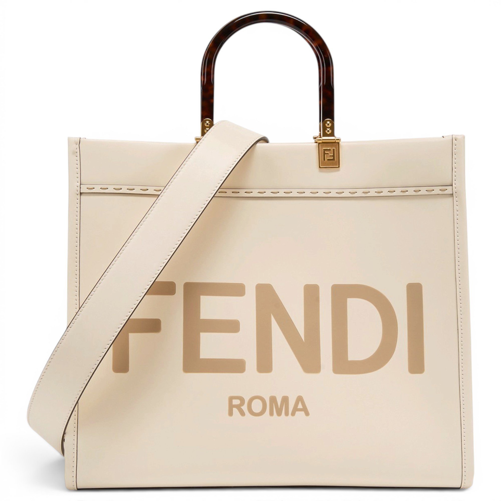 Sunshine leather tote
