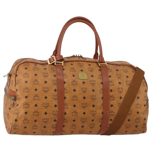 Leather travel bag