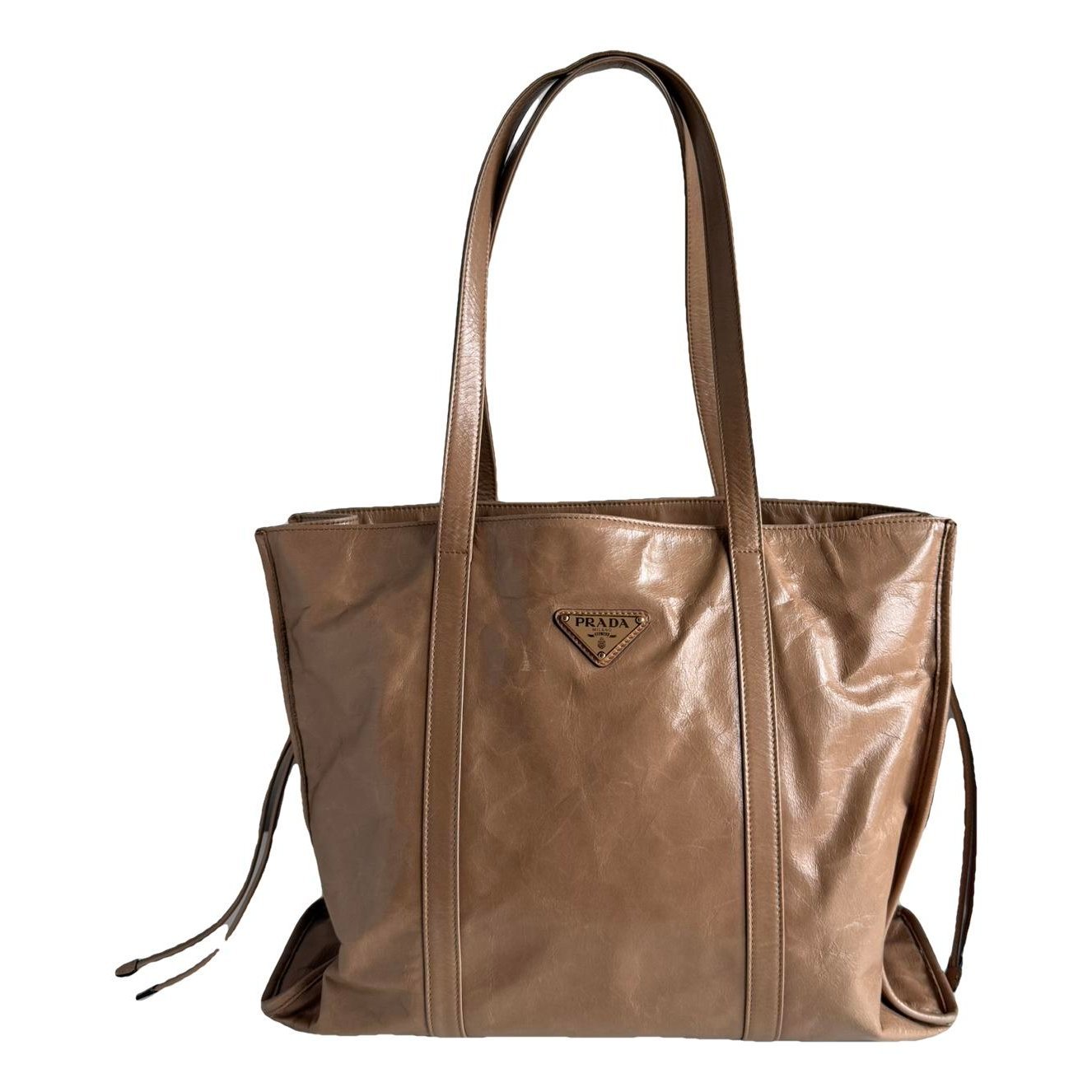 Leather tote