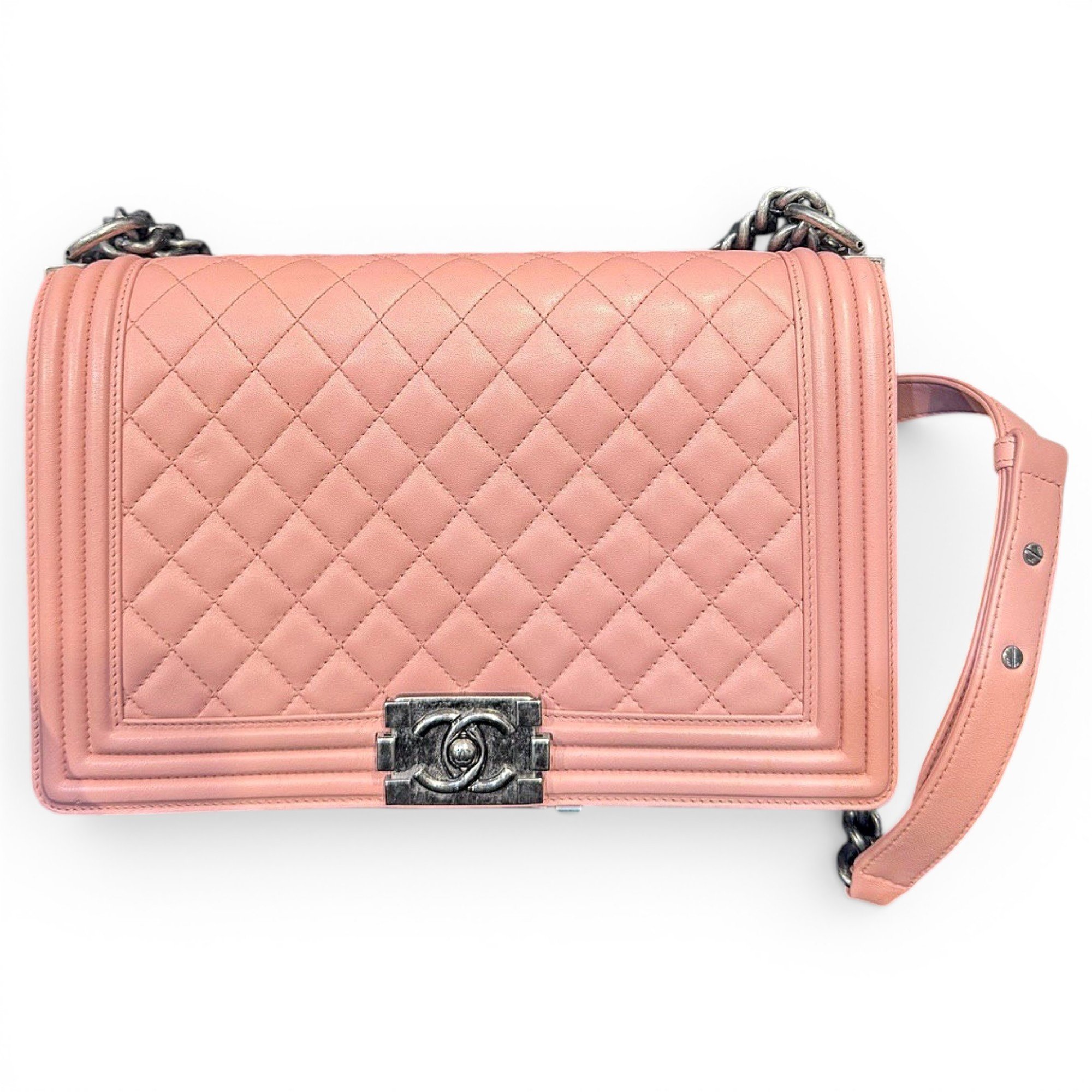 Boy leather crossbody bag