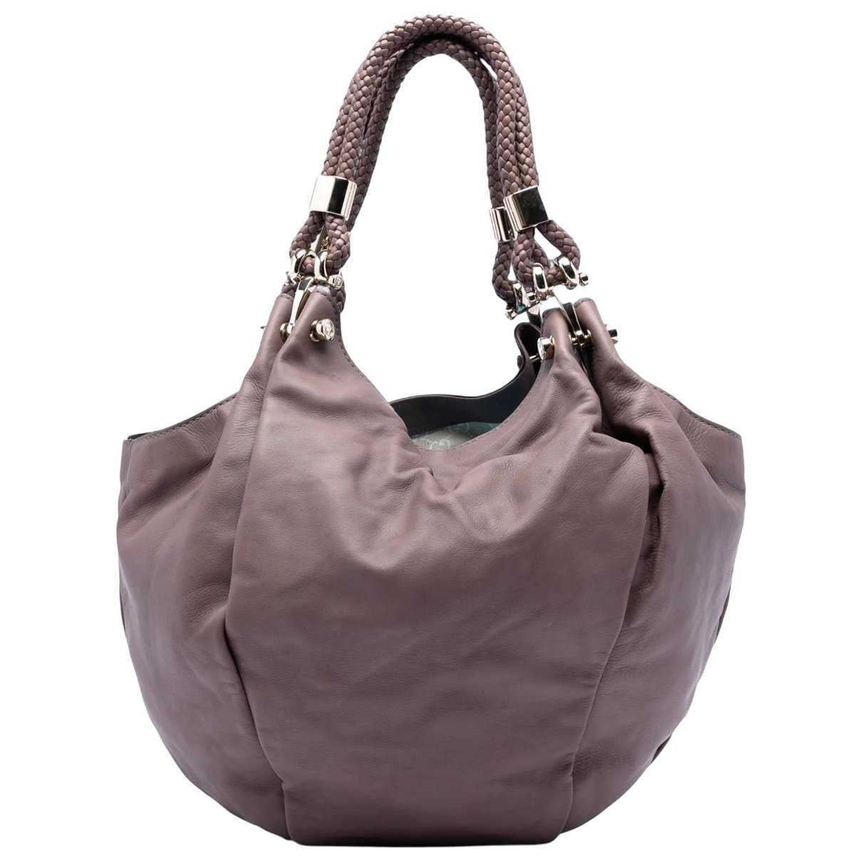 Hobo leather handbag