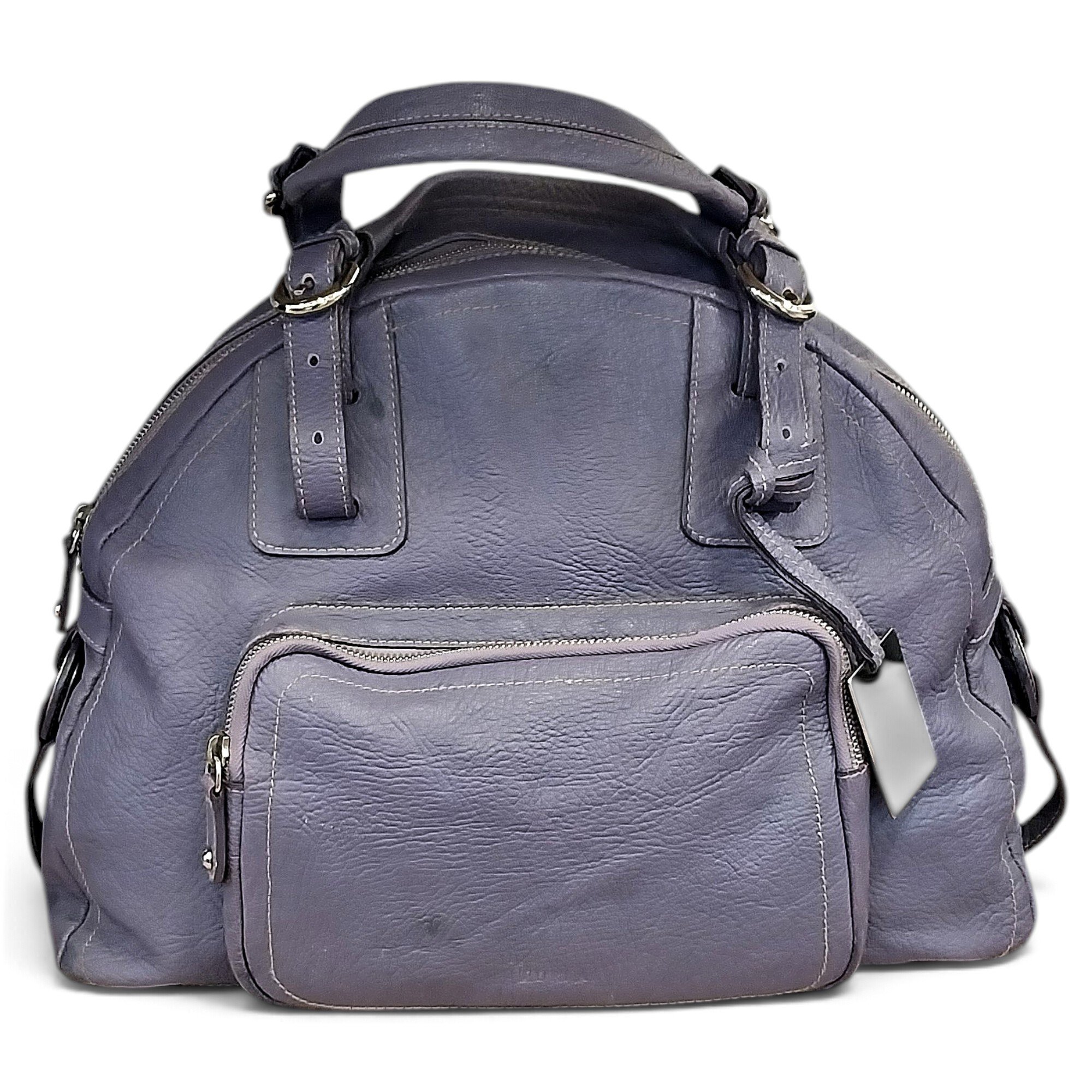 Leather tote