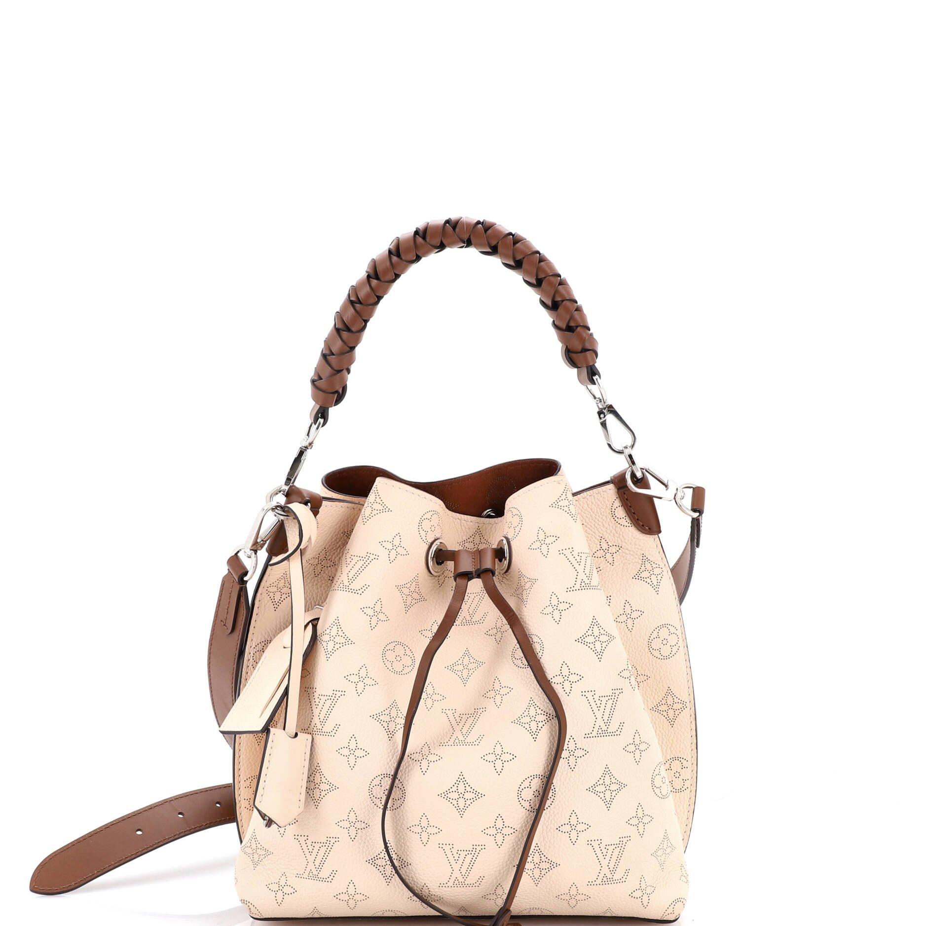 Louis Vuitton Muria Bucket Bag Mahina Leather