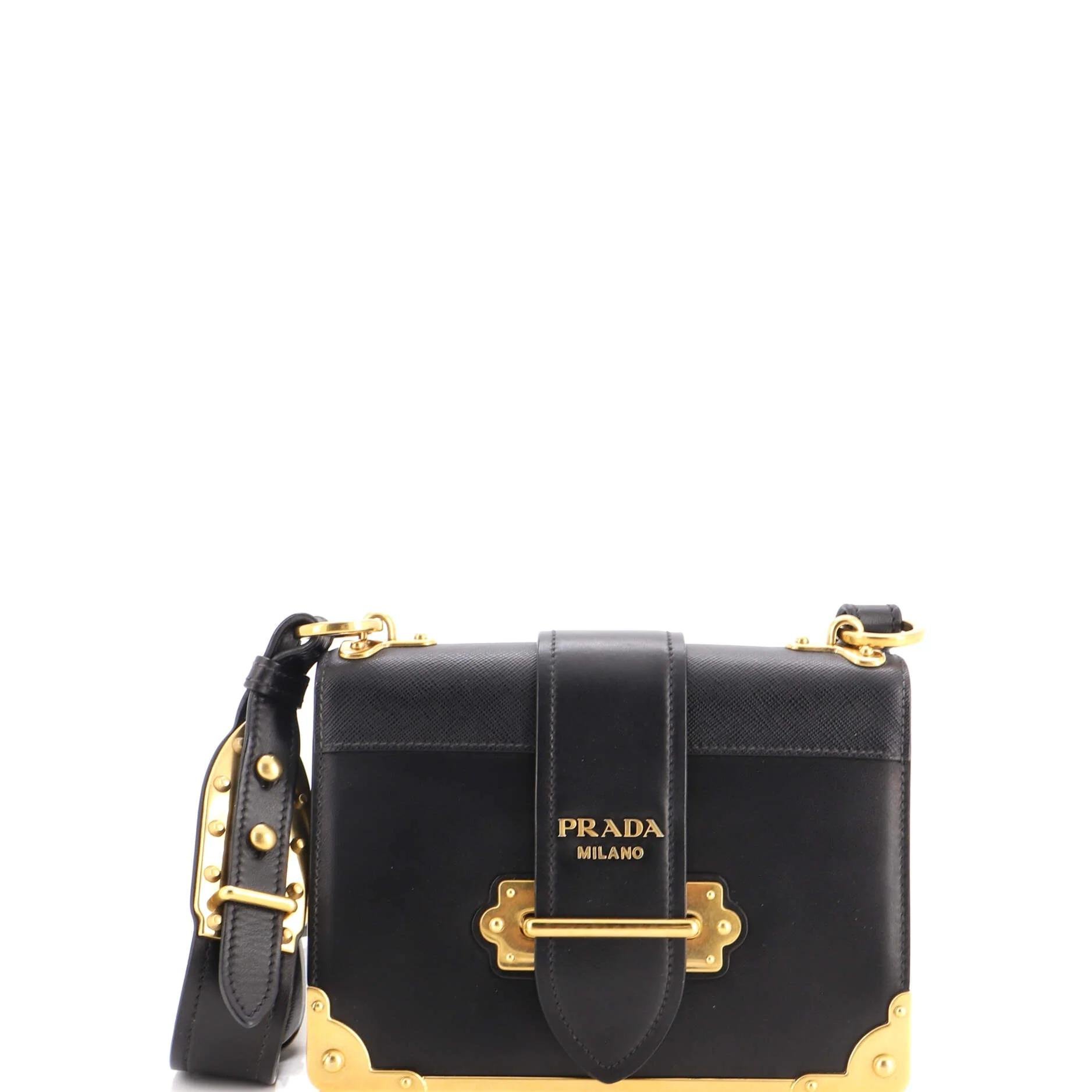 Leather crossbody bag