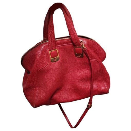 Chameleon leather handbag