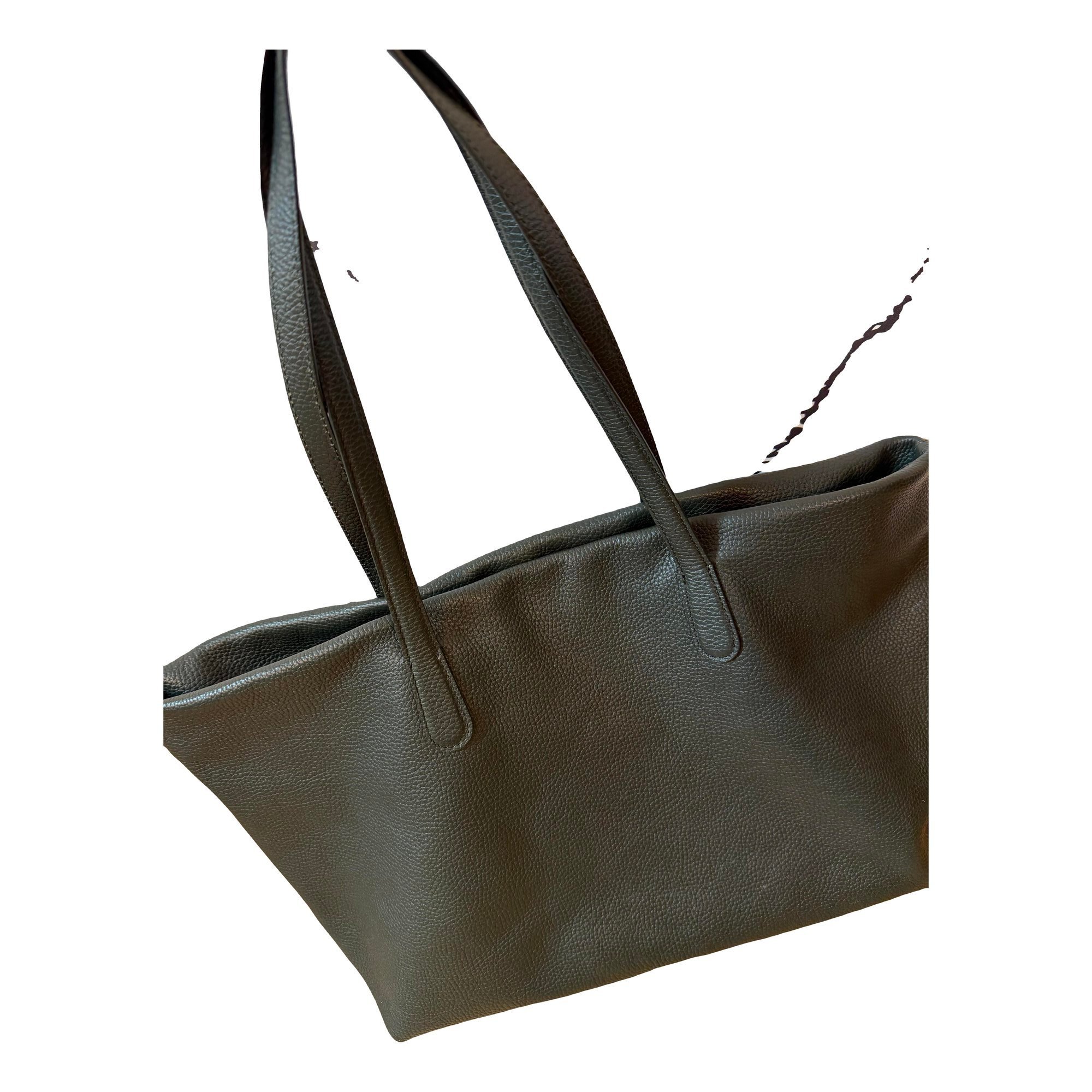 Mansur Gavriel Leather clutch bag