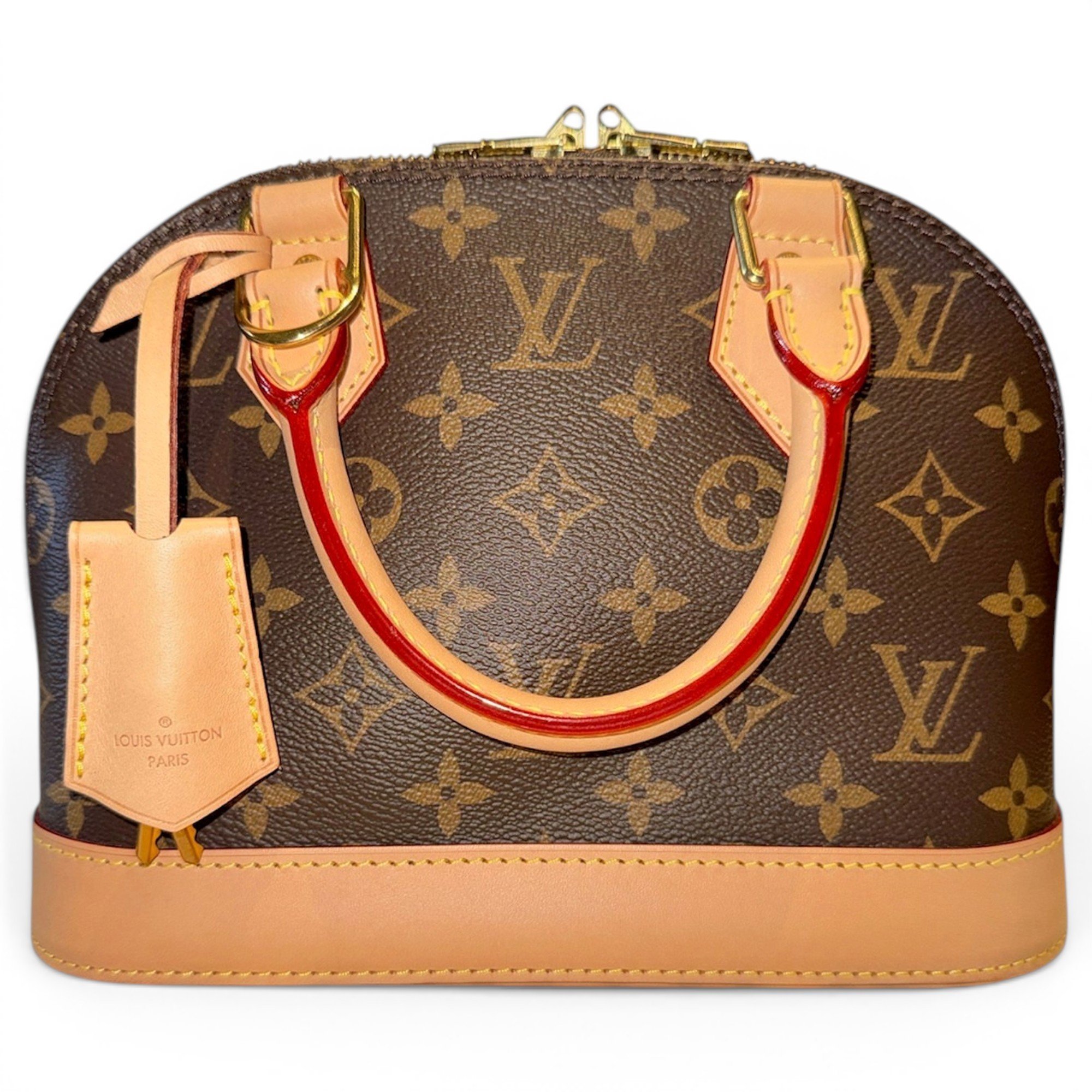 Alma leather handbag