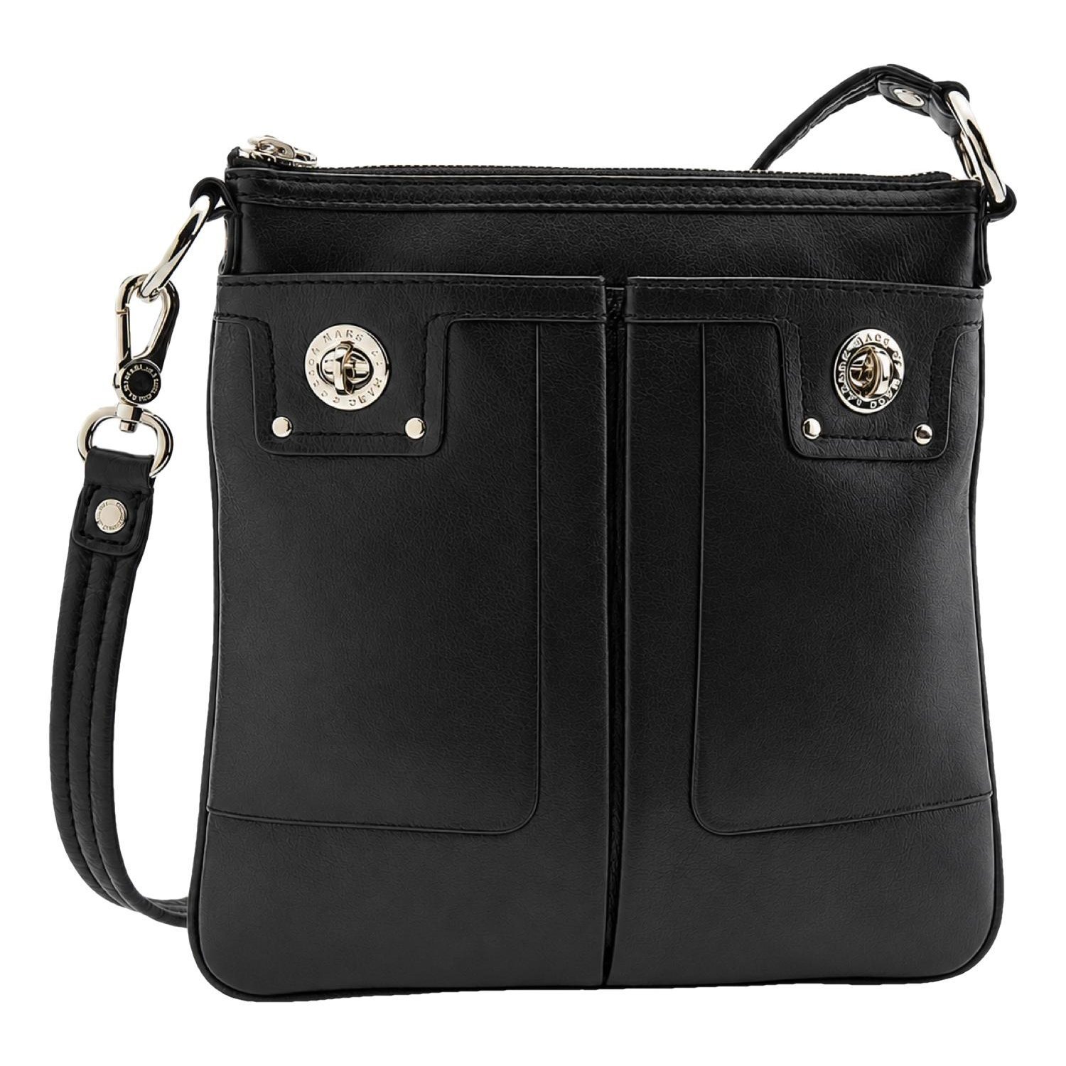 Leather crossbody bag