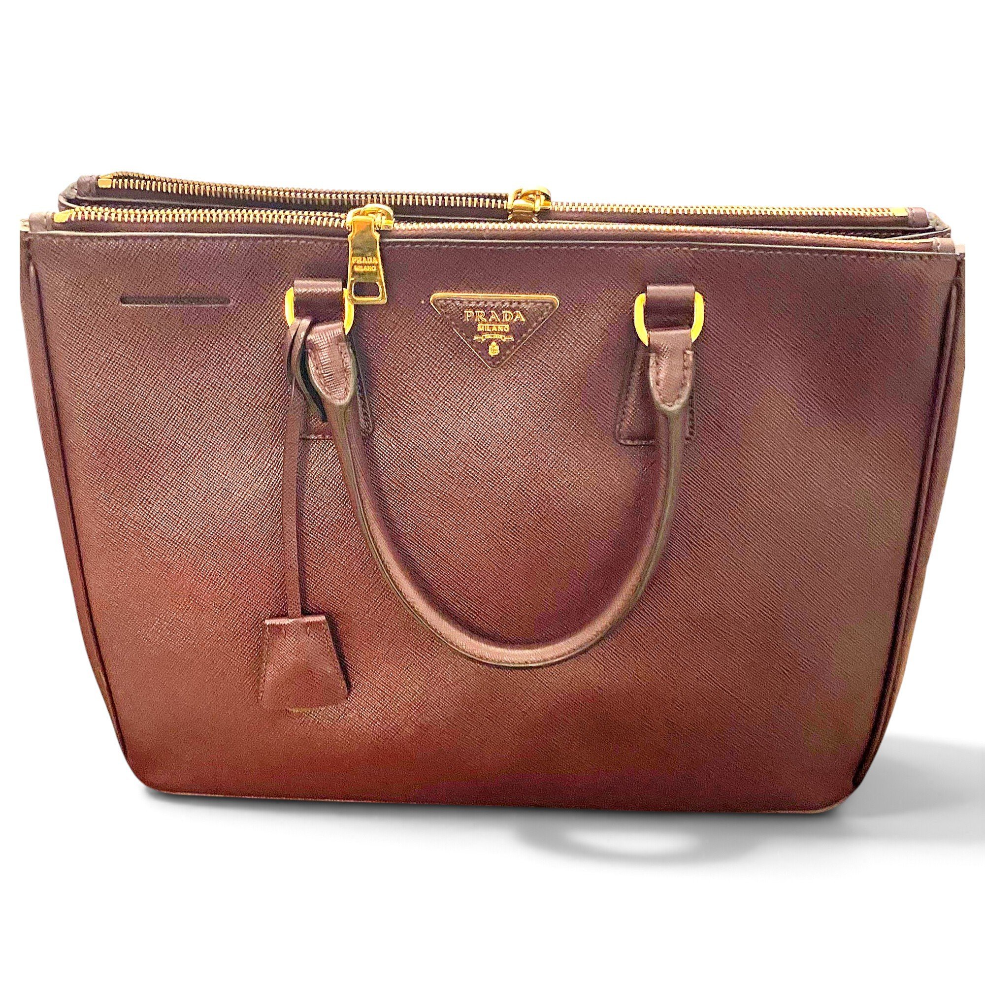 Galleria leather handbag