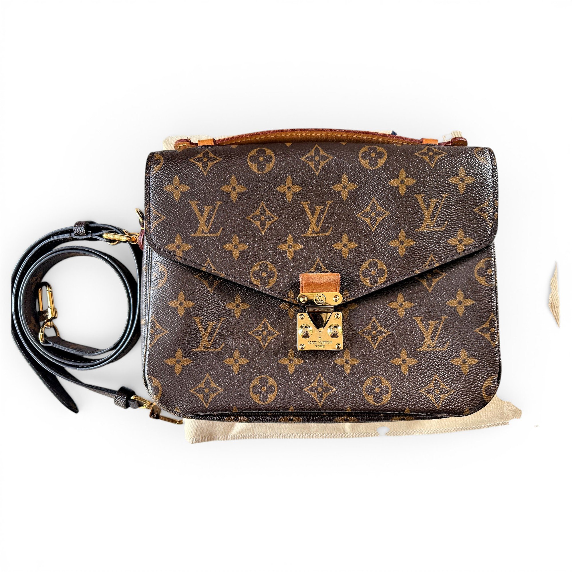 Metis leather handbag
