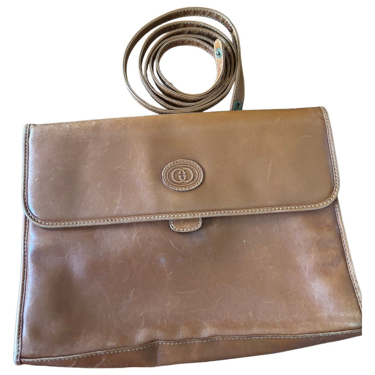 Leather handbag