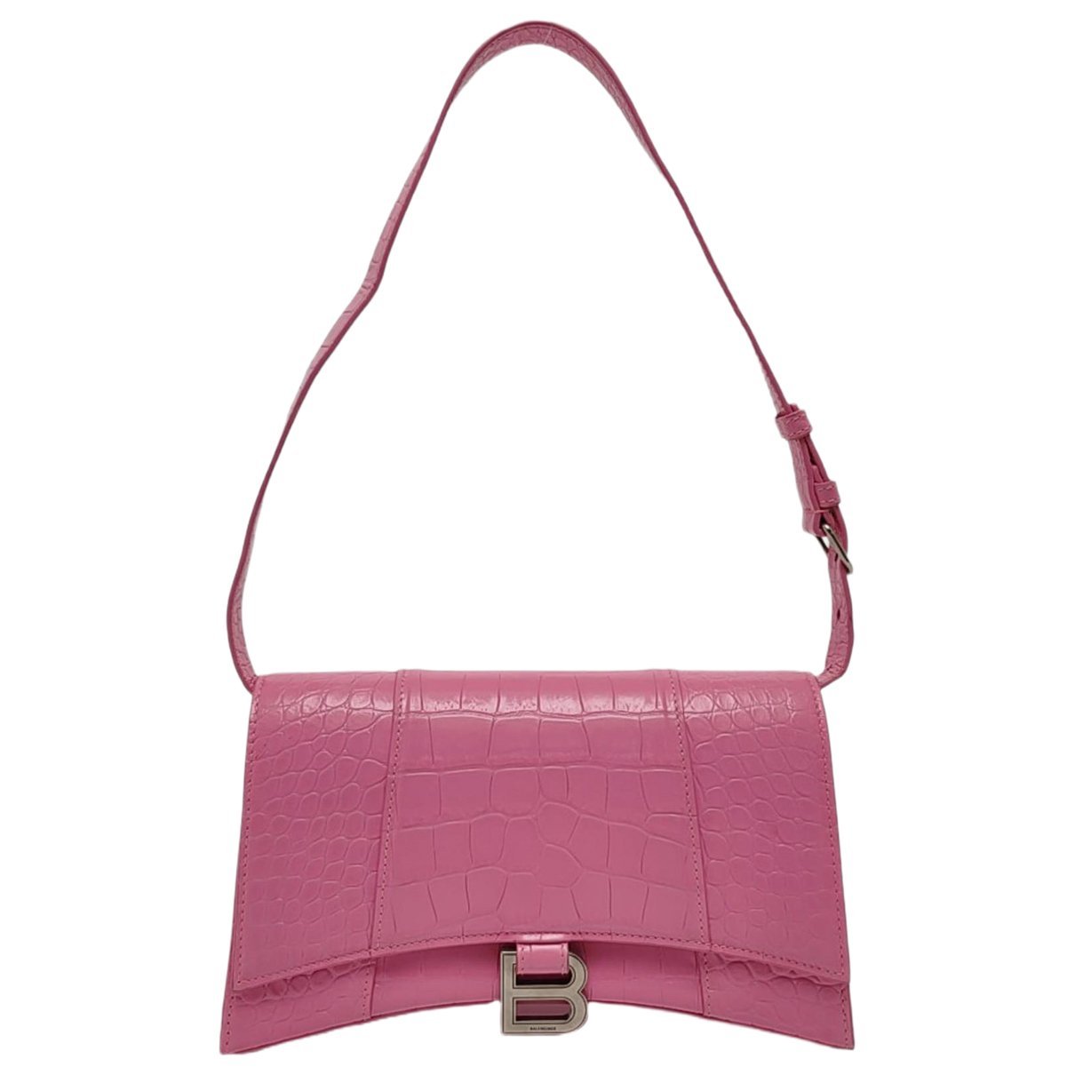 Balenciaga Hourglass leather handbag