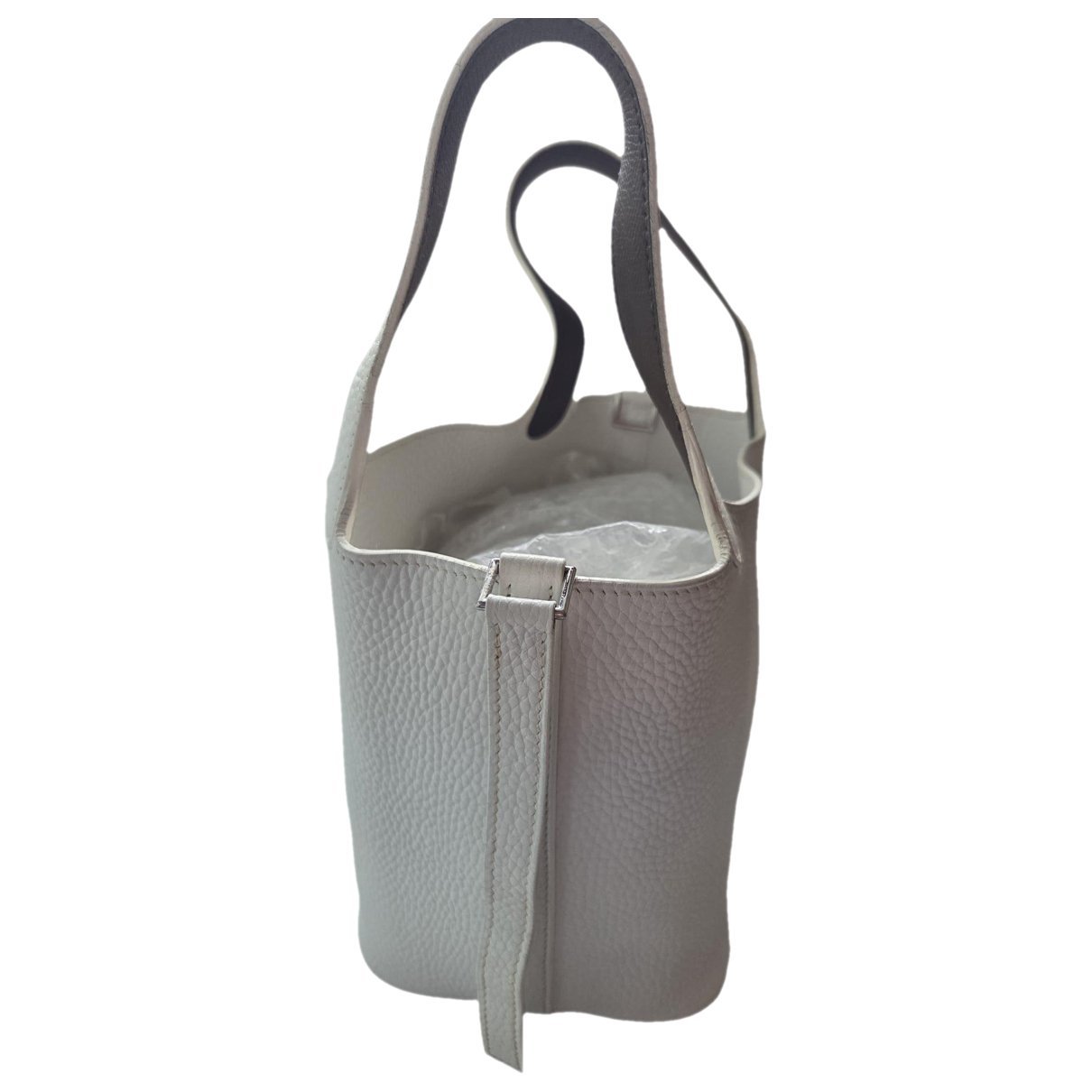 Picotin leather handbag