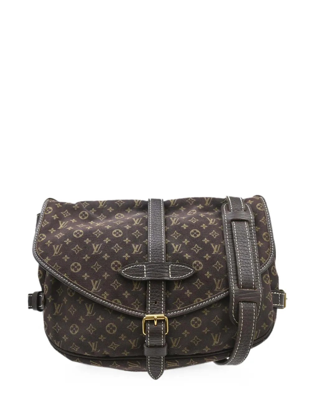 2006 30 Saumur Mini Lin messenger bag