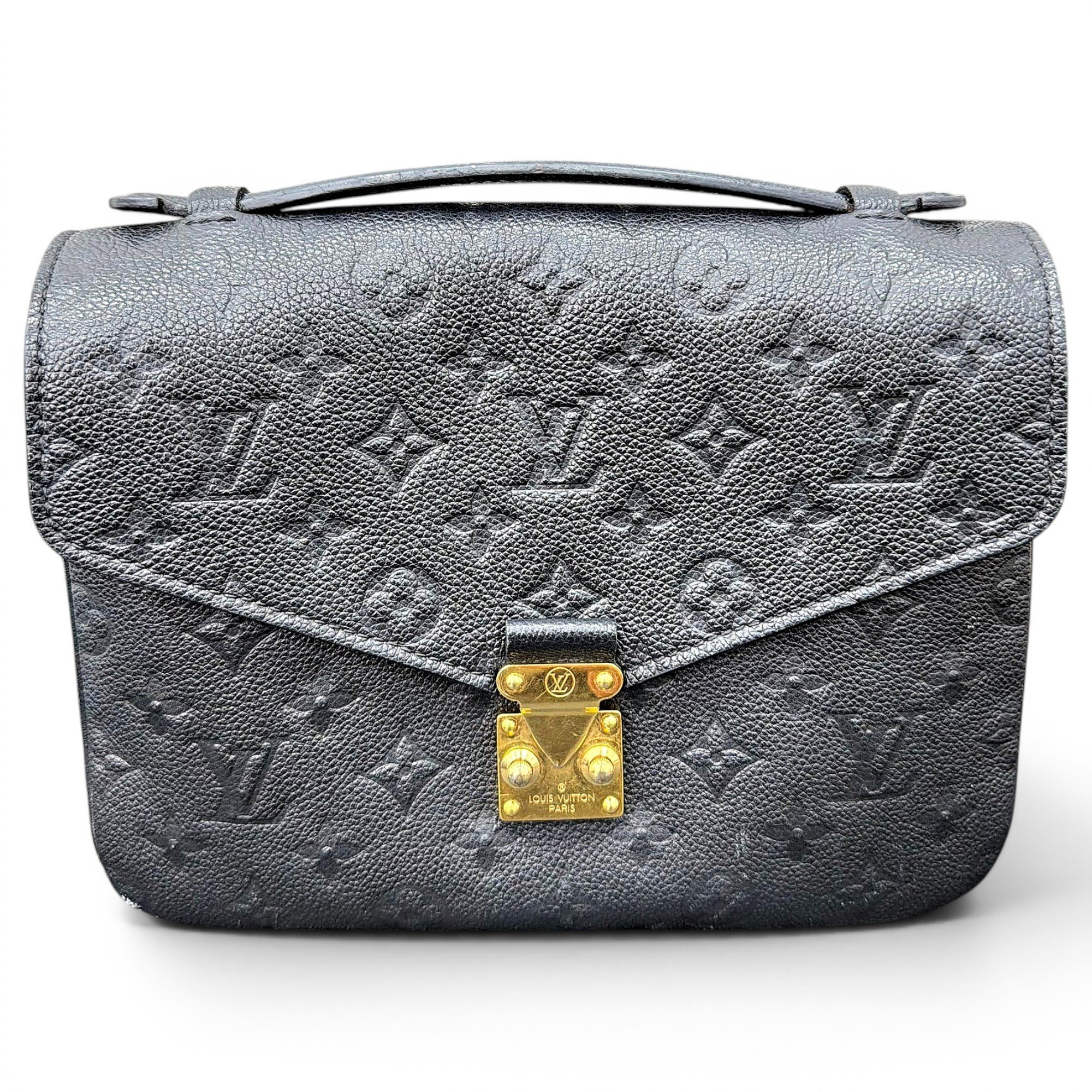Metis leather handbag