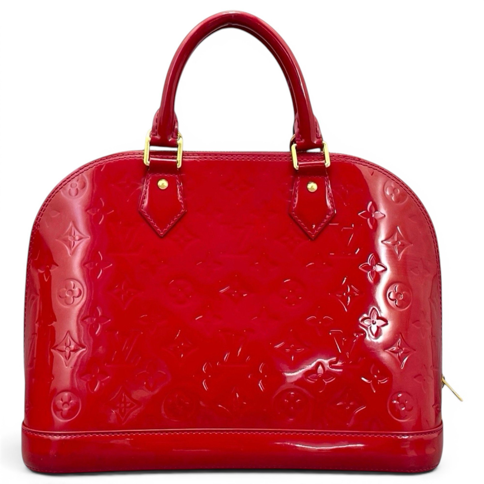 Alma patent leather handbag