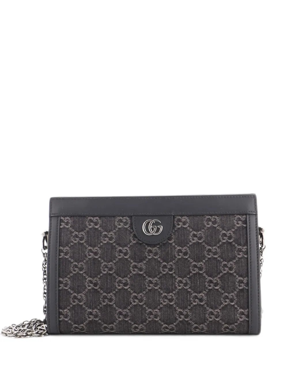 Ophidia Chain GG Denim Small shoulder bag