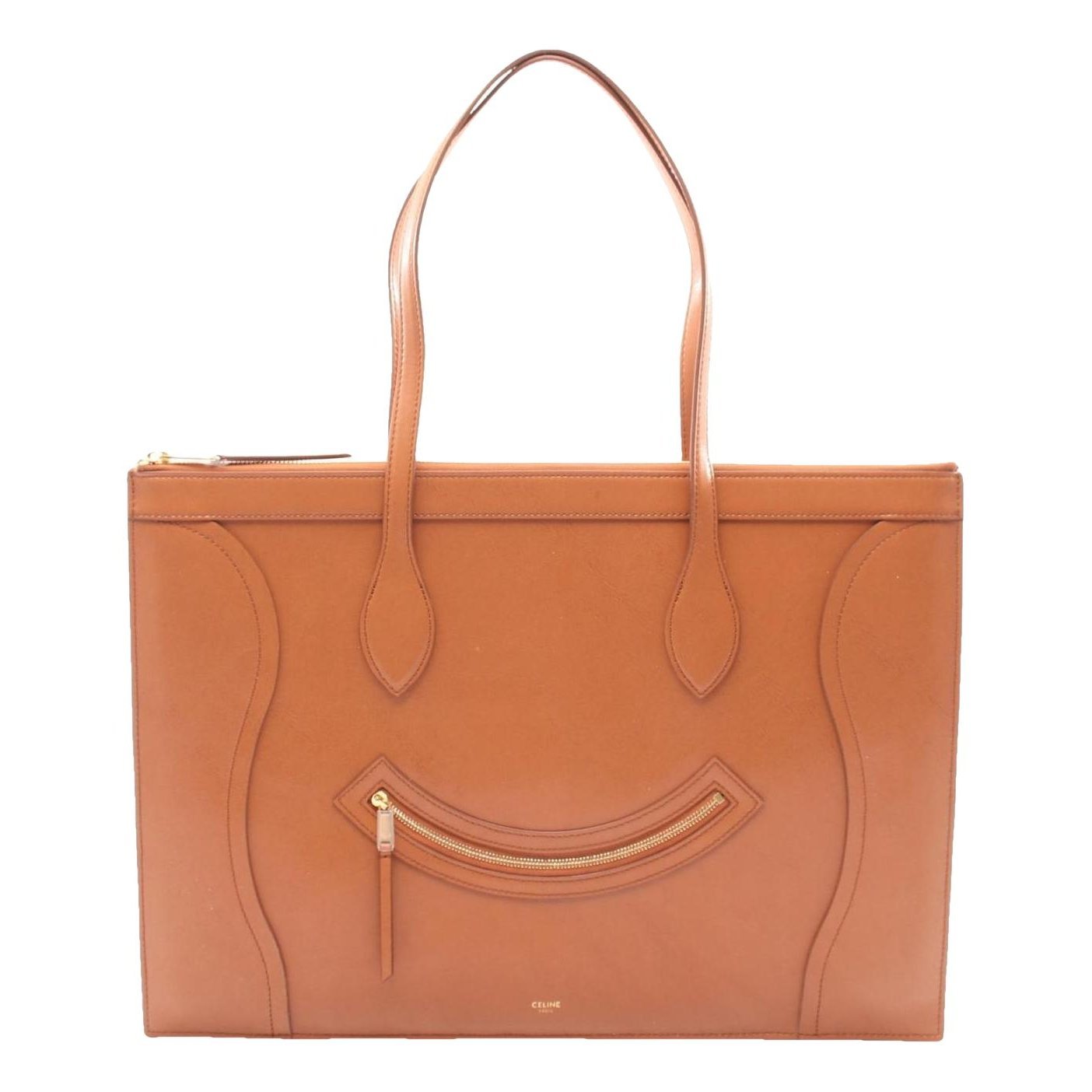 Luggage leather tote