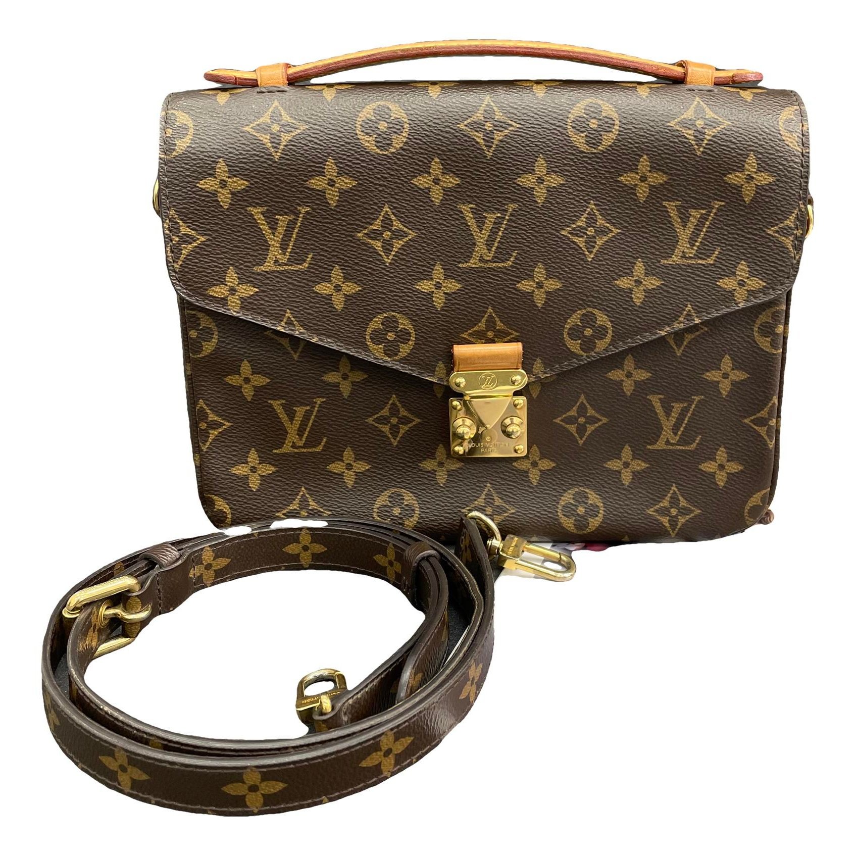 Metis leather handbag
