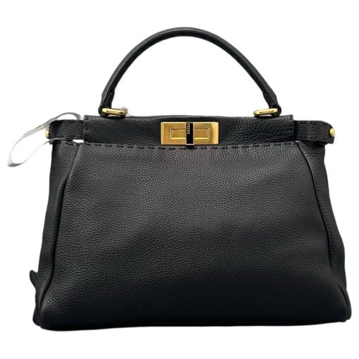 Peekaboo leather handbag