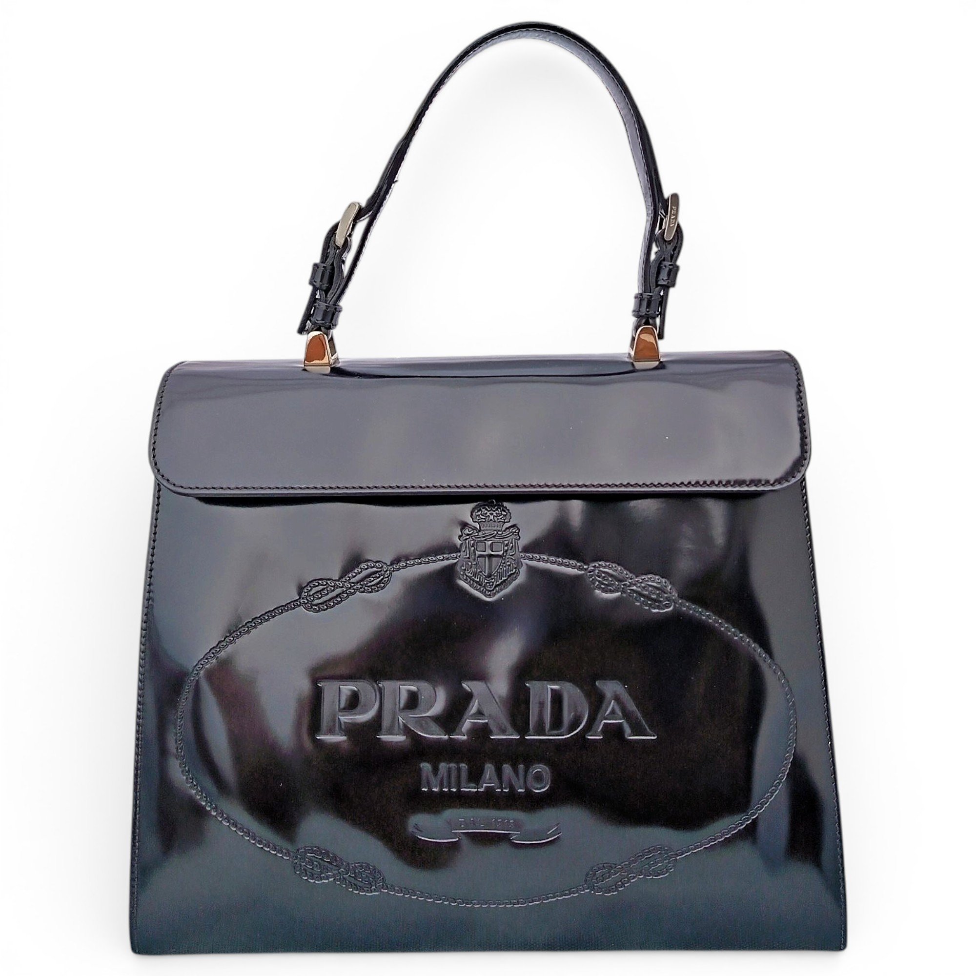 Leather handbag