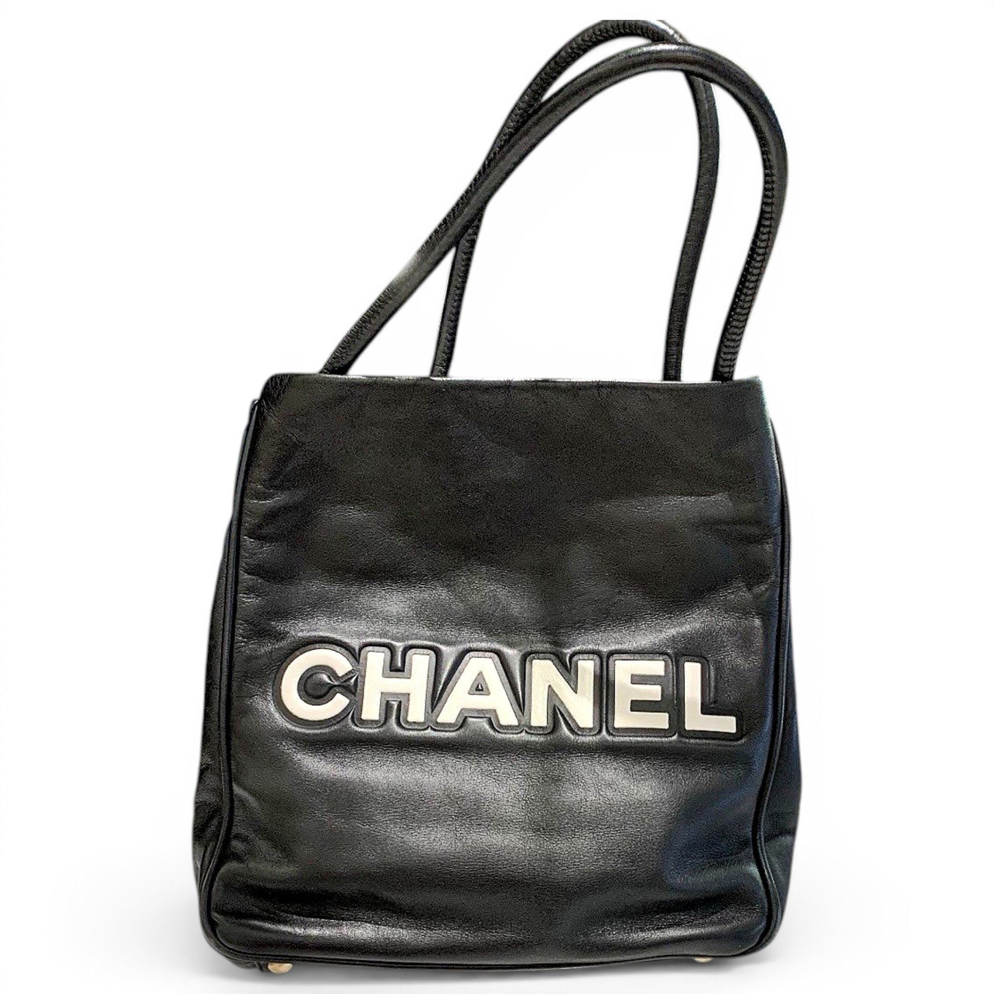 Deauville Chain leather handbag