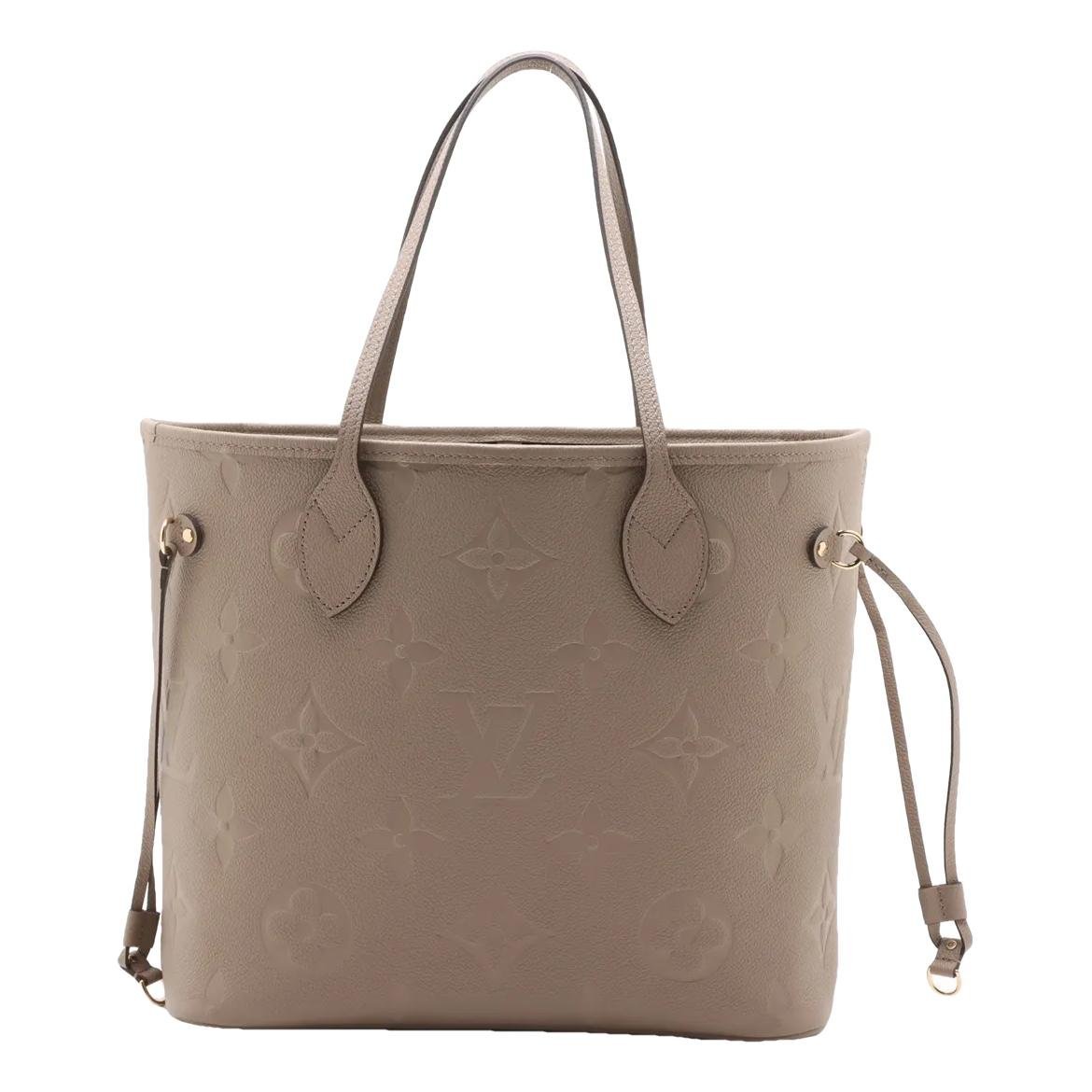 Neverfull leather tote