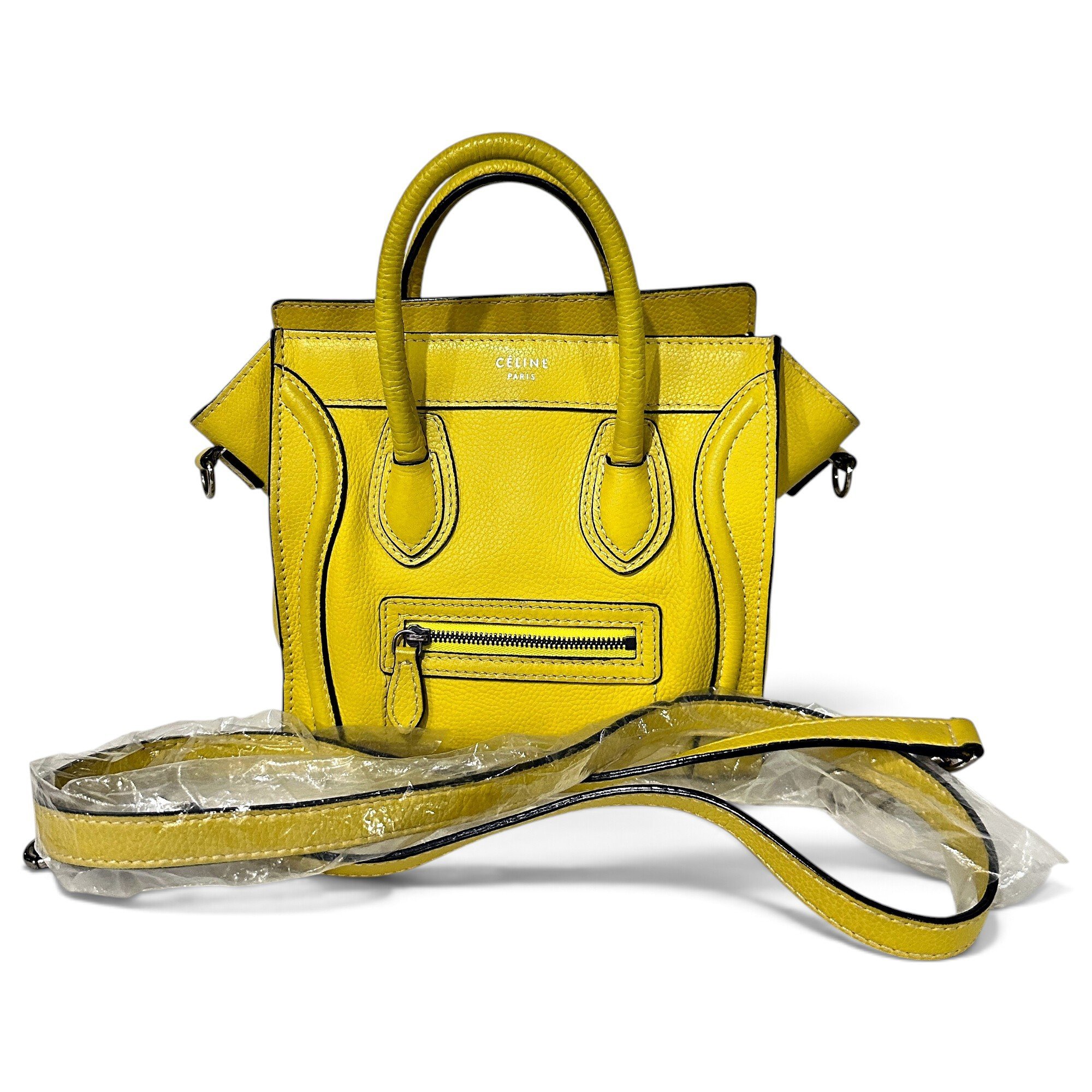 Luggage leather handbag