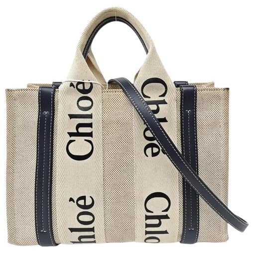 Woody cloth handbag