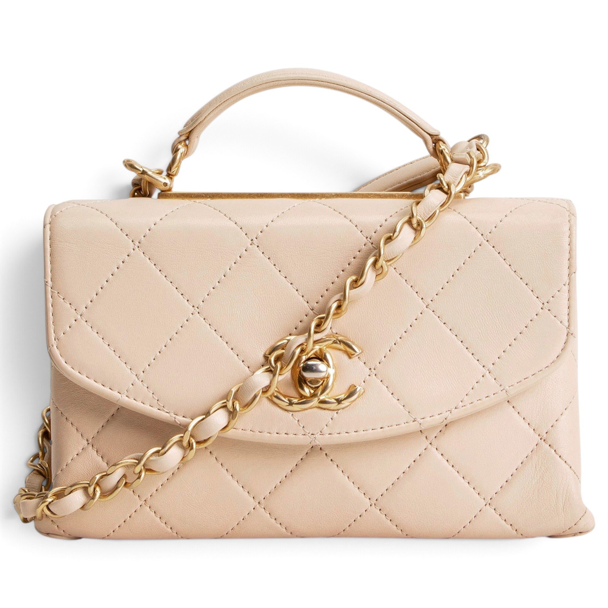 Leather mini bag