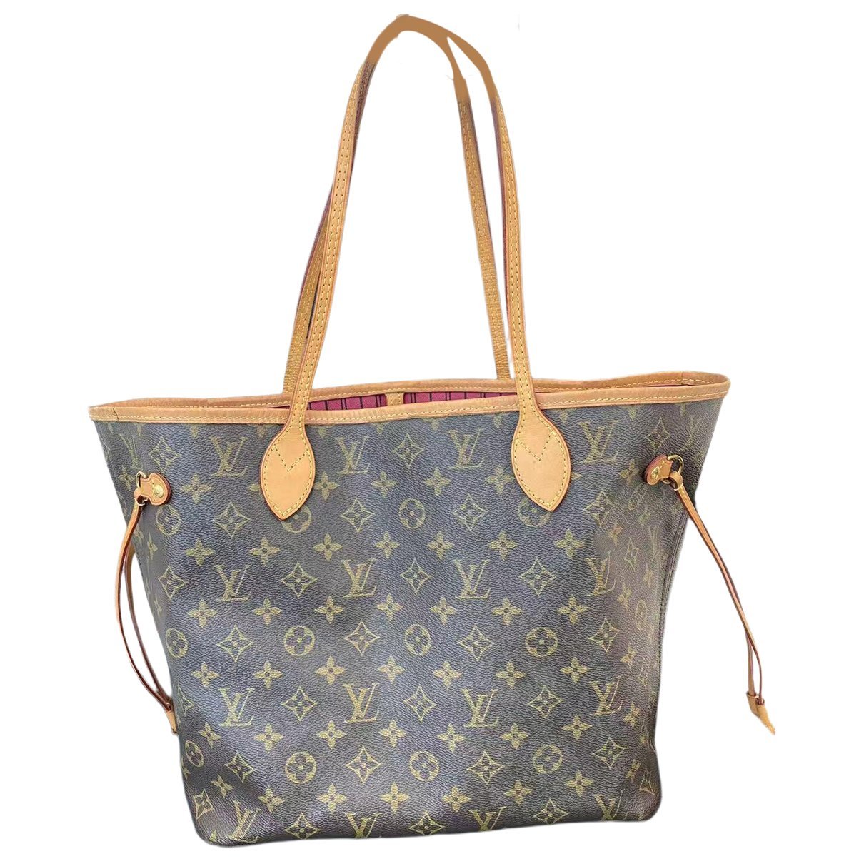 Louis Vuitton Neverfull patent leather tote