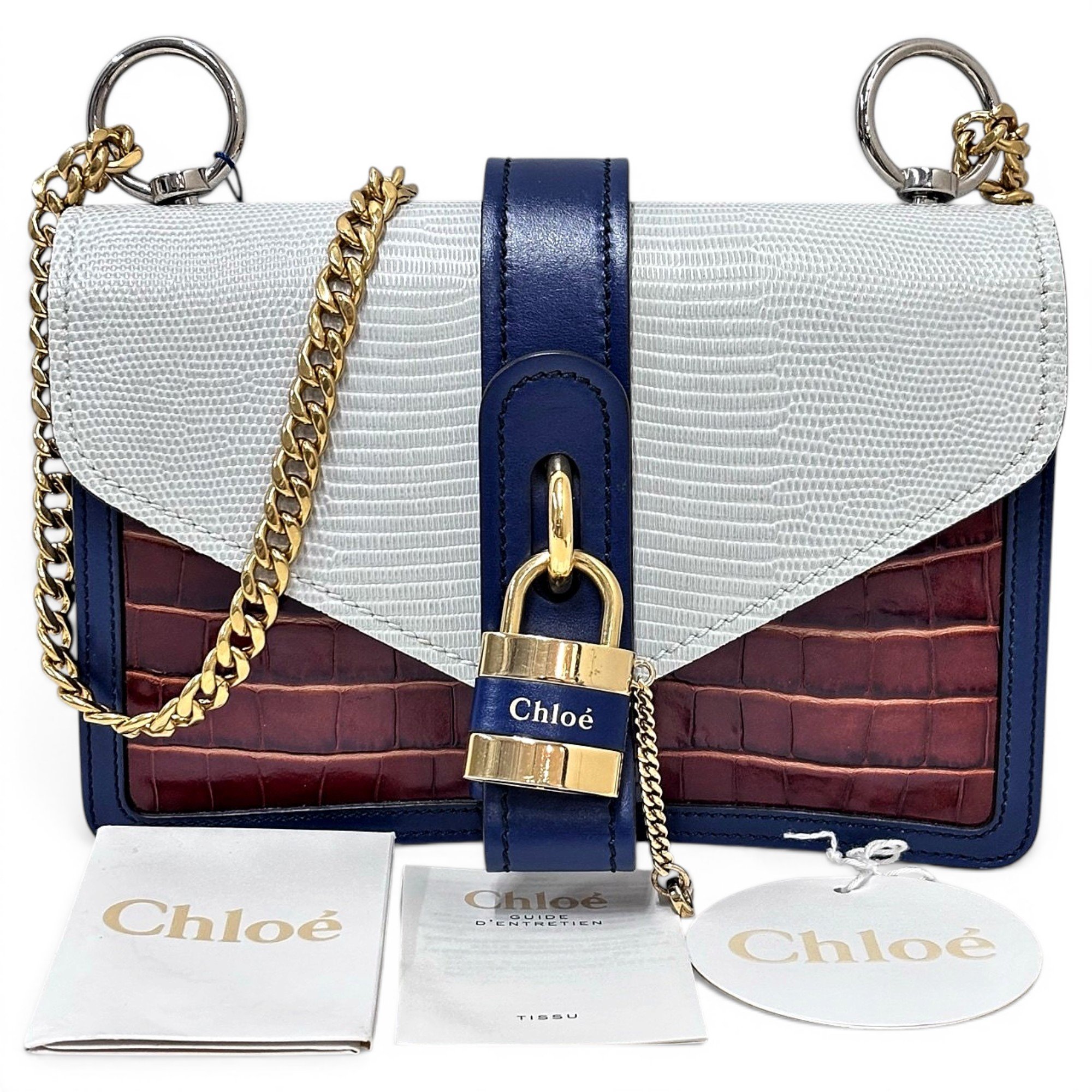 Aby Lock leather mini bag