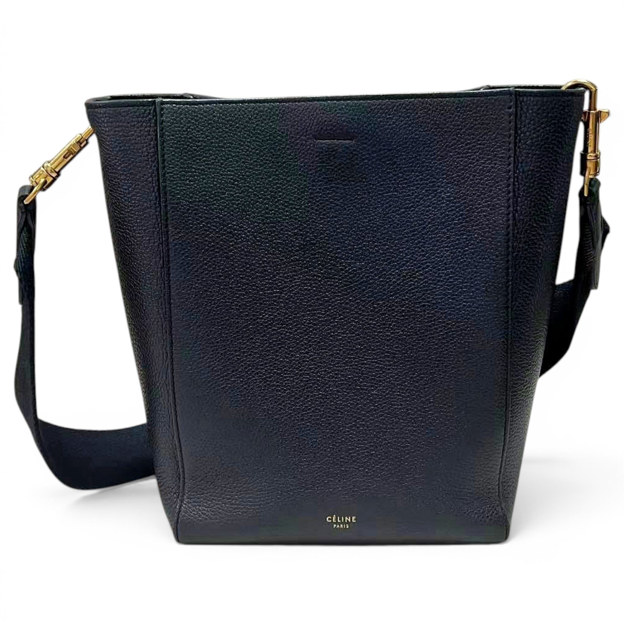 Seau Sangle leather handbag