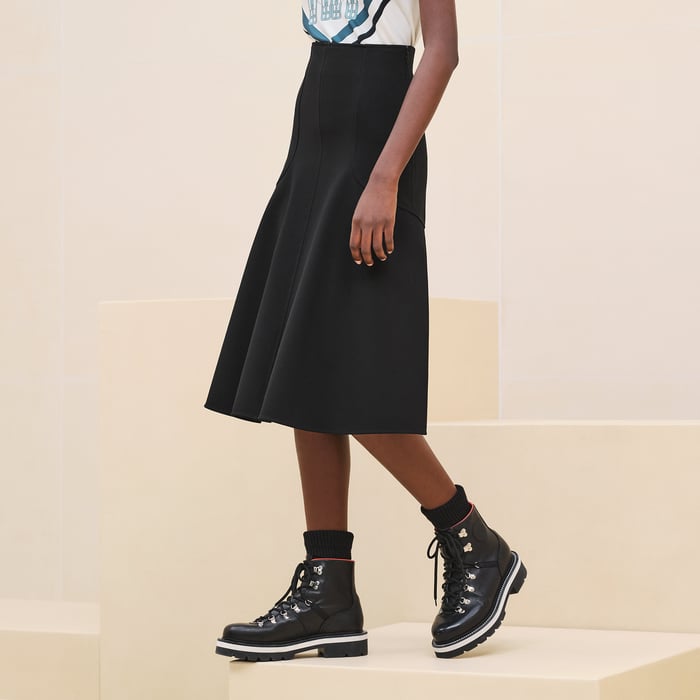 Noir Flared Skirt