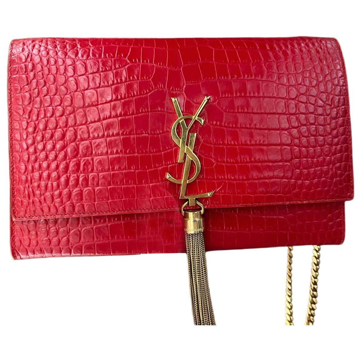Pompom Kate leather crossbody bag
