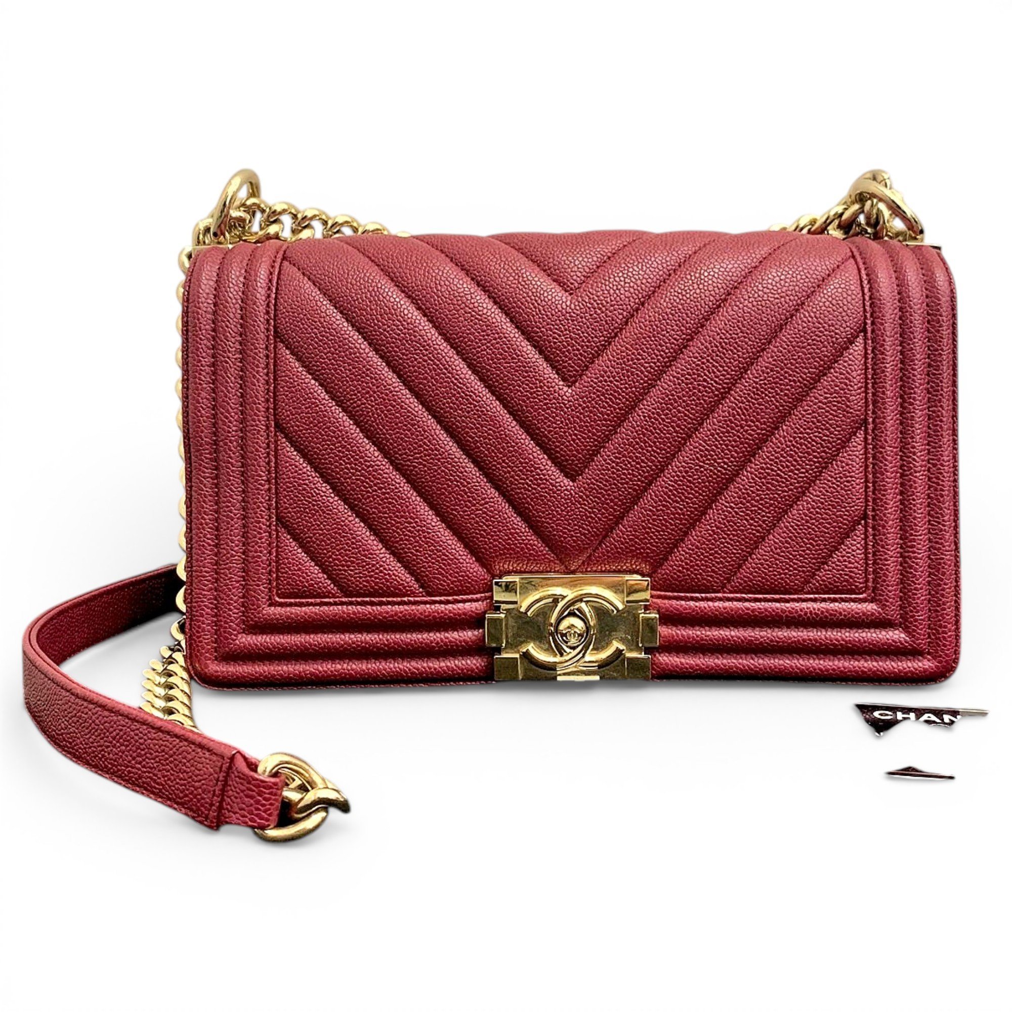 Boy leather handbag