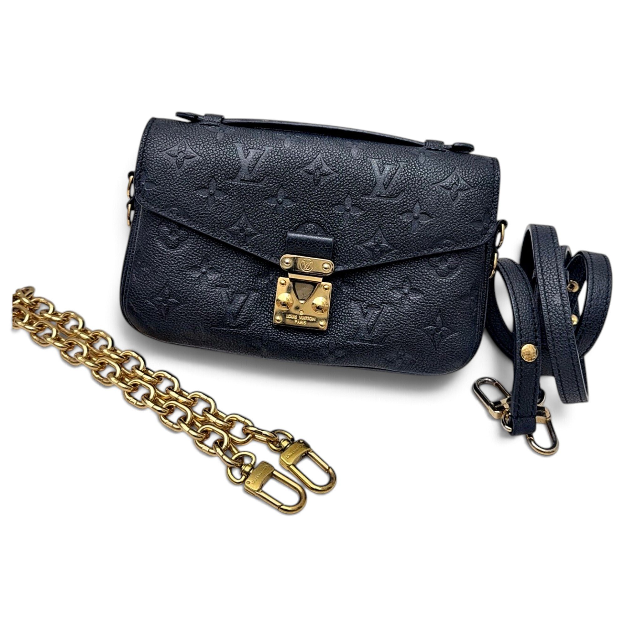 Metis leather handbag
