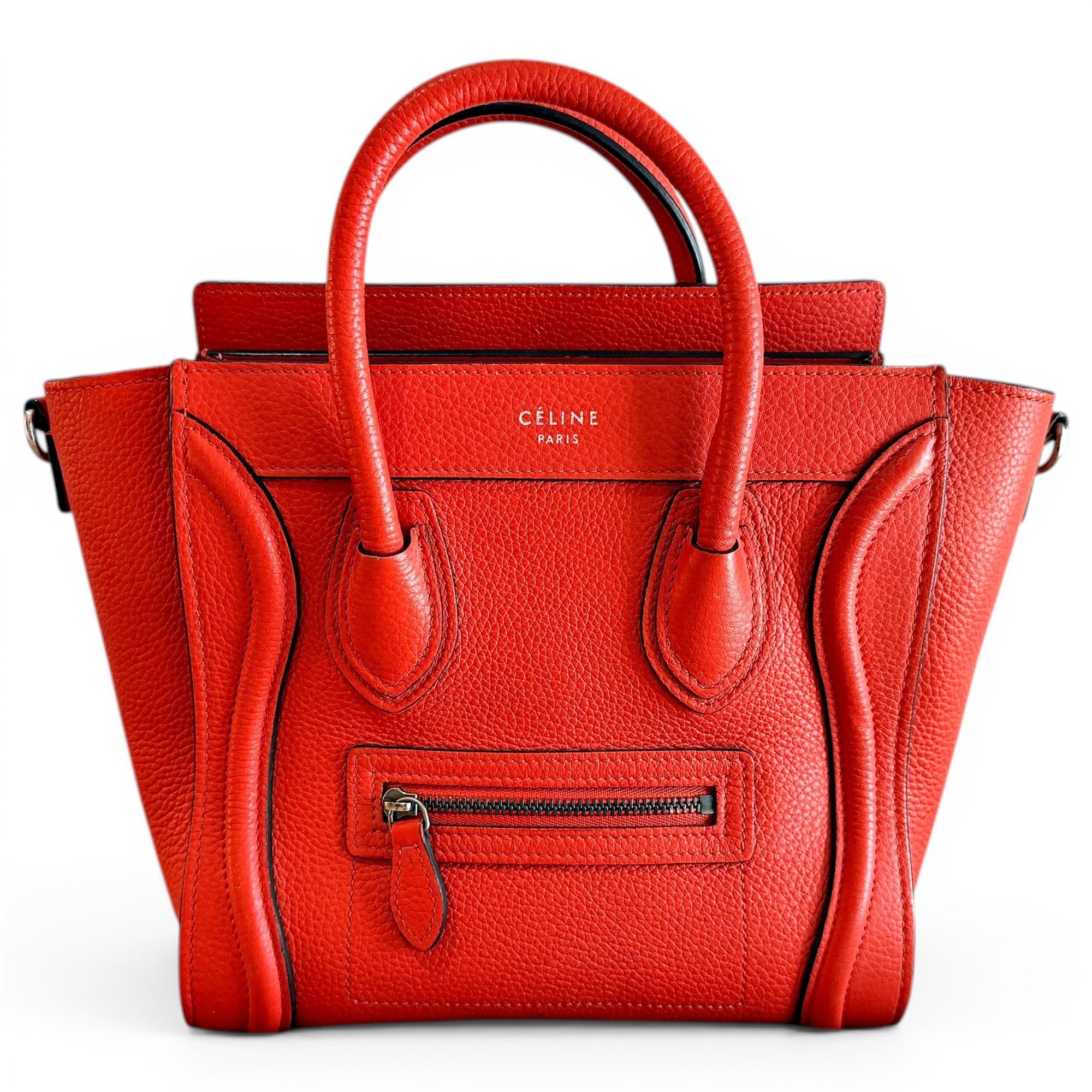 Nano Luggage leather handbag