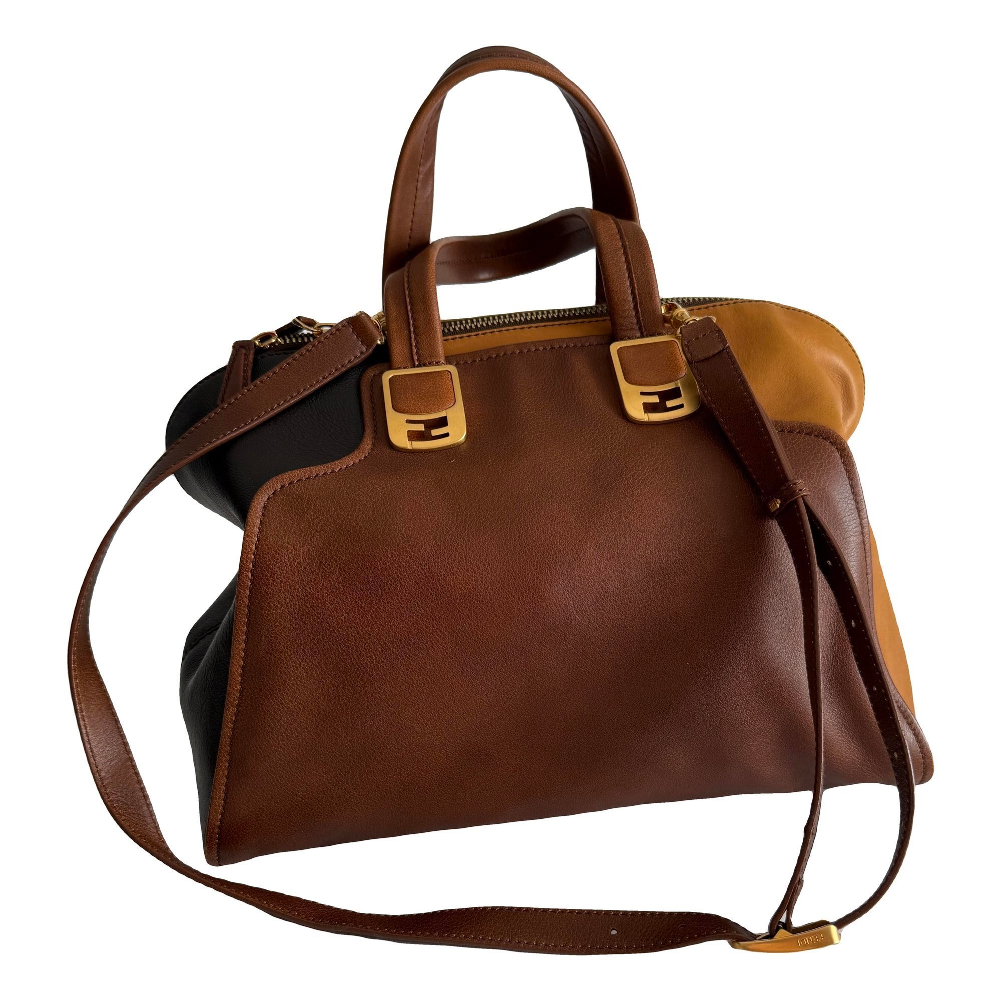 Chameleon leather crossbody bag