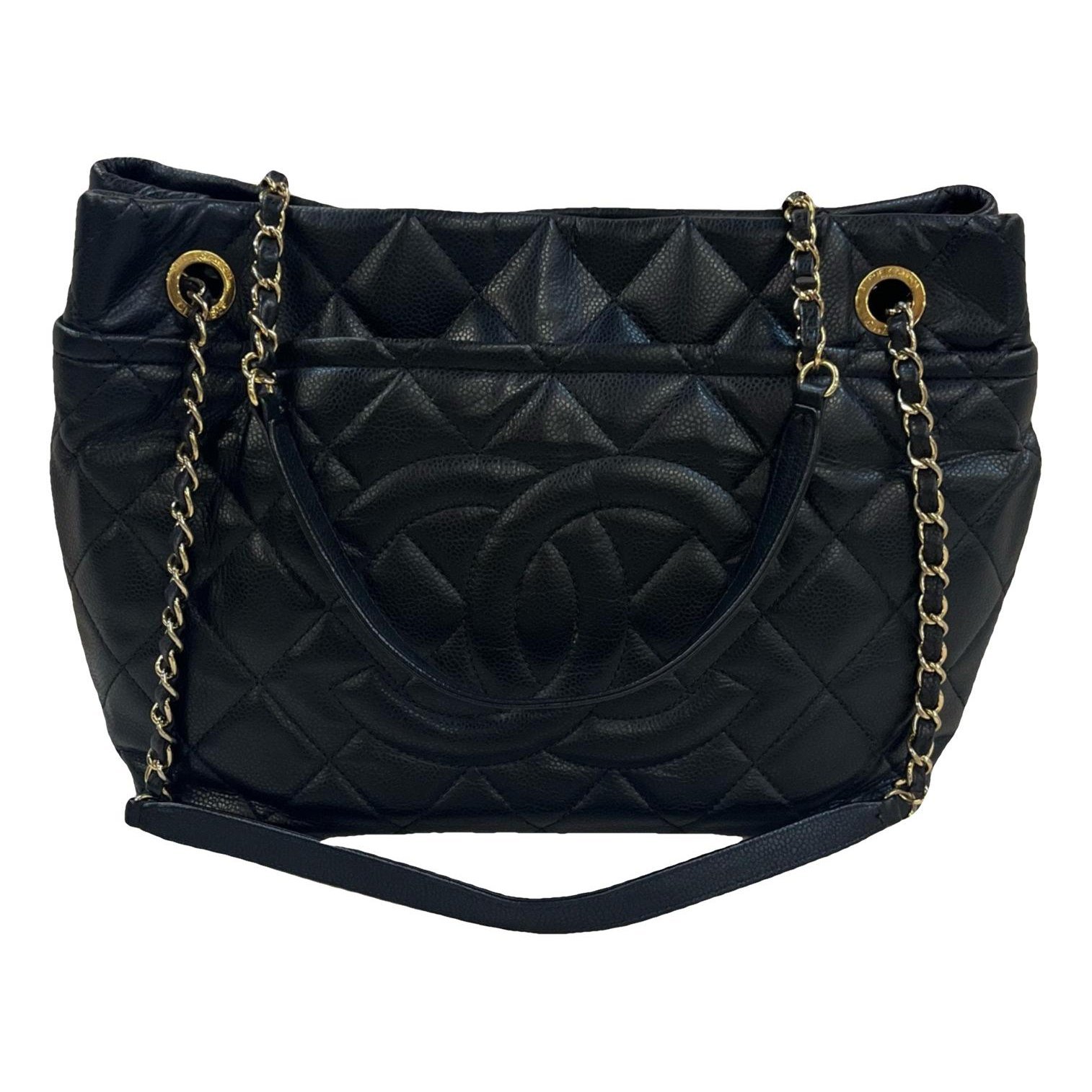 Grand shopping leather tote