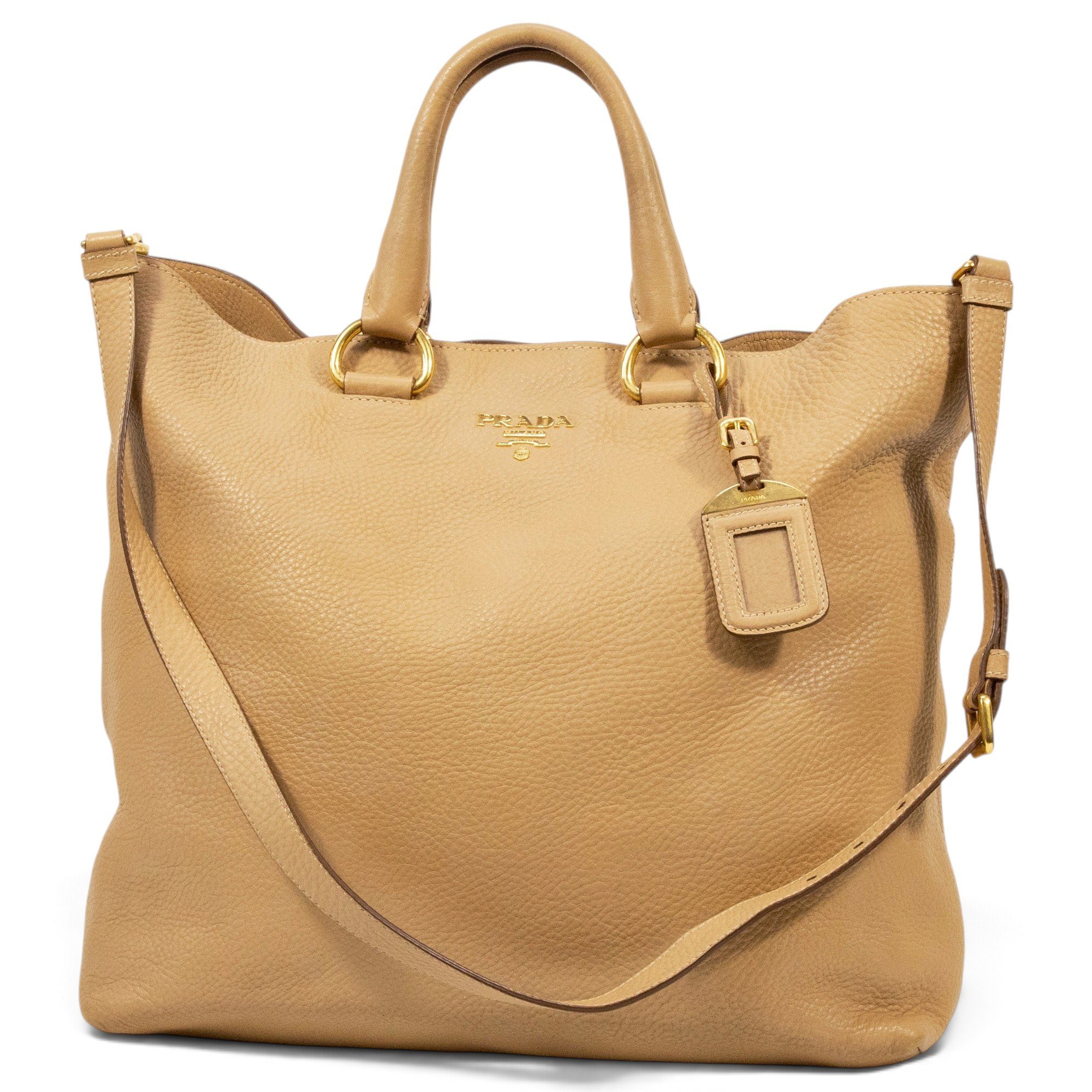 Leather tote