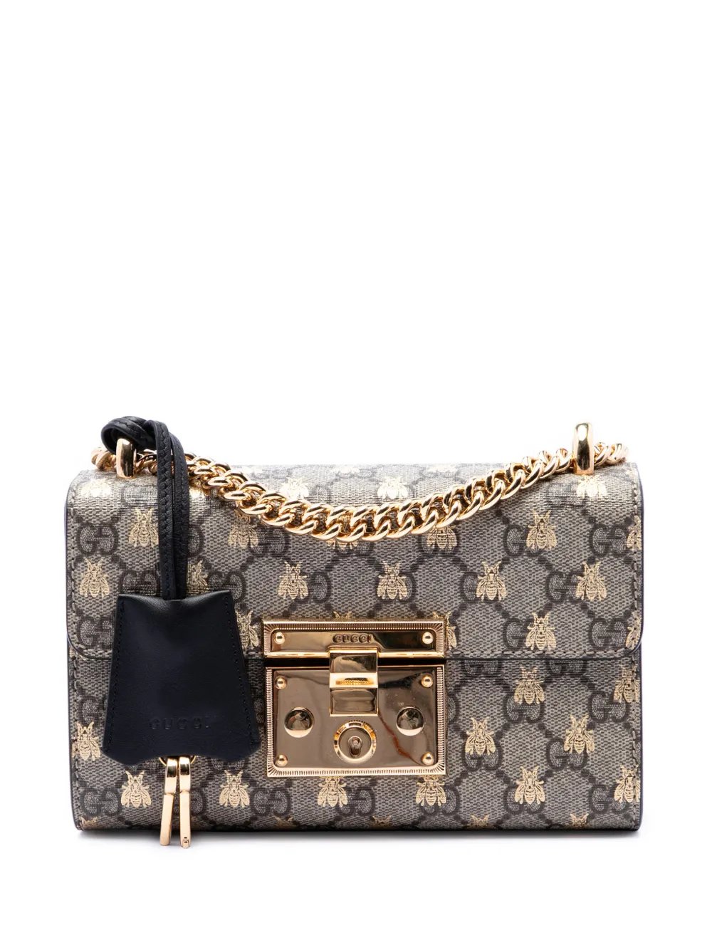 2016-2026 Small GG Supreme Bee Padlock crossbody bag